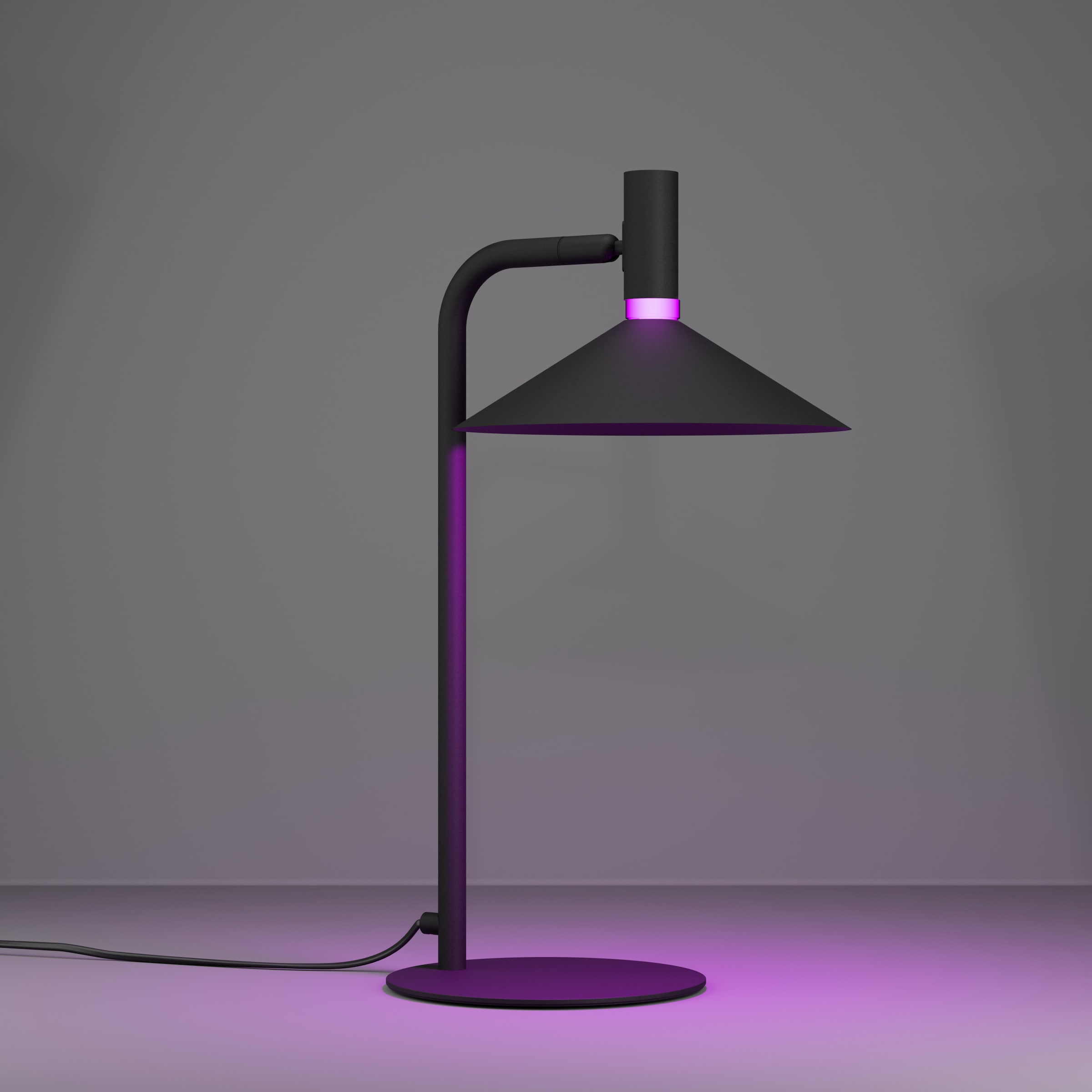 EGLO Tischleuchte »CONOMAVILLA-Z Tischlampe - Stahl - LED - 7,5W - IP20« LED-Modul 1 Stk. Kaltweiß | Neutralweiß | RGB | Warmweiß Nachttischlampe, Schreibtischleuchte, Leselampe, L27 x B22 x H45 cm