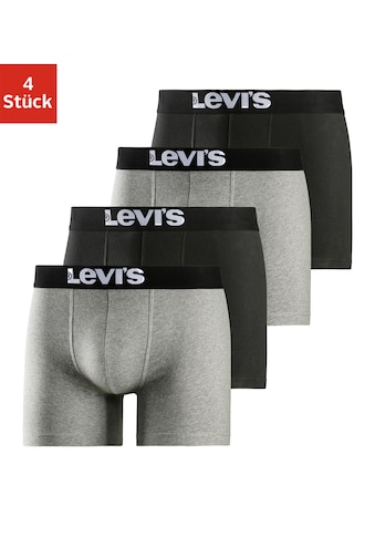 Levi's® Boxer, (4 St.), schwarzer Logo Webbund kaufen