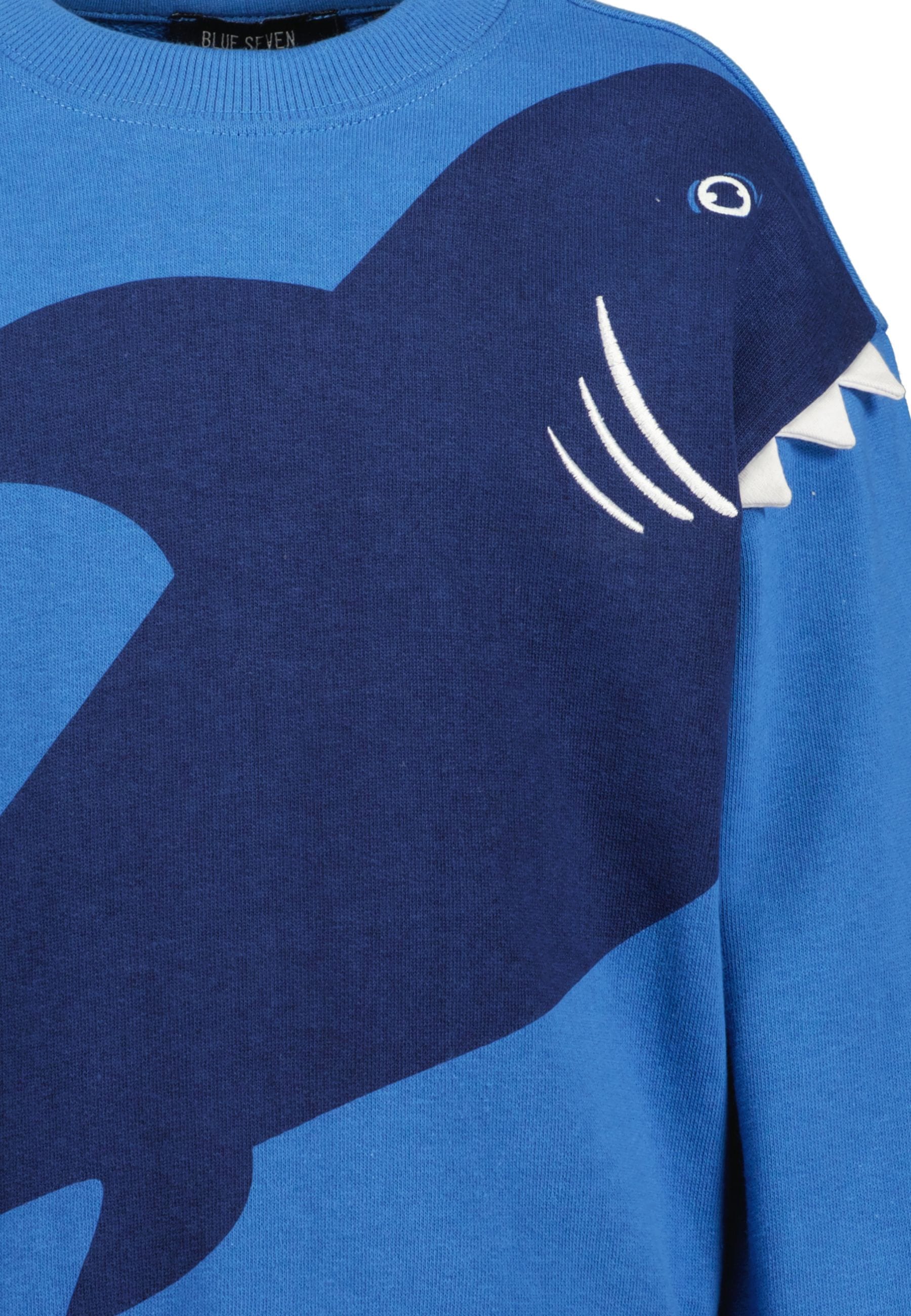 Blue Seven Sweatshirt , mit cooler aufgesetzter Tasche
