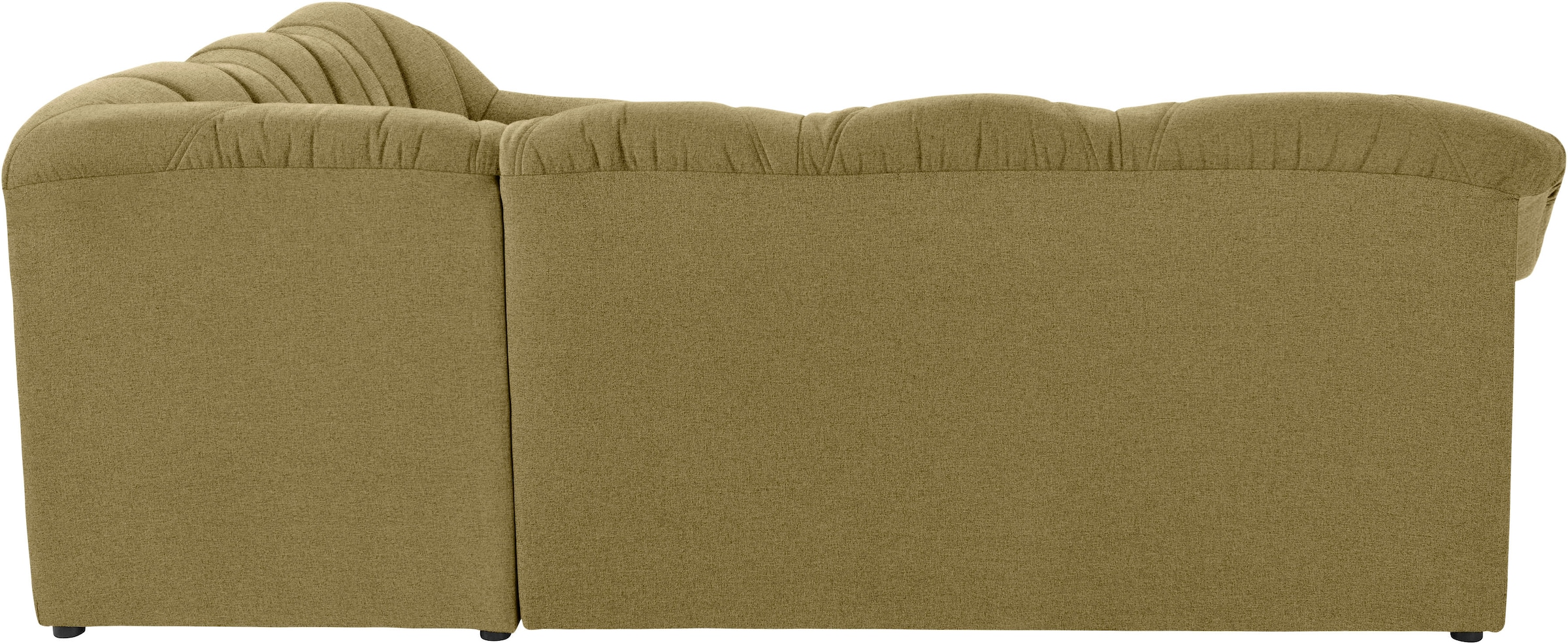 DOMO collection Ecksofa »Papenburg B/T/H: 242/190/84 cm L-Form«, wahlweise mit Bettfunktion, Langer Schenkel links oder rechts