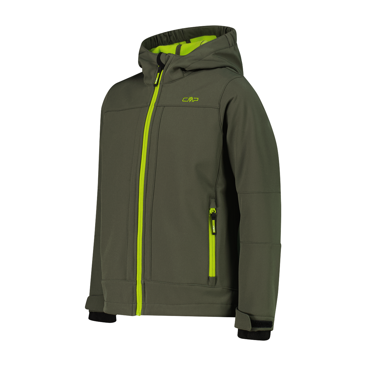 CMP Softshelljacke »KID  SOFTSHELL JACKET FIX HOOD« mit Kapuze mit Clima Protect Membran, wasserabweisend, atmungsaktiv