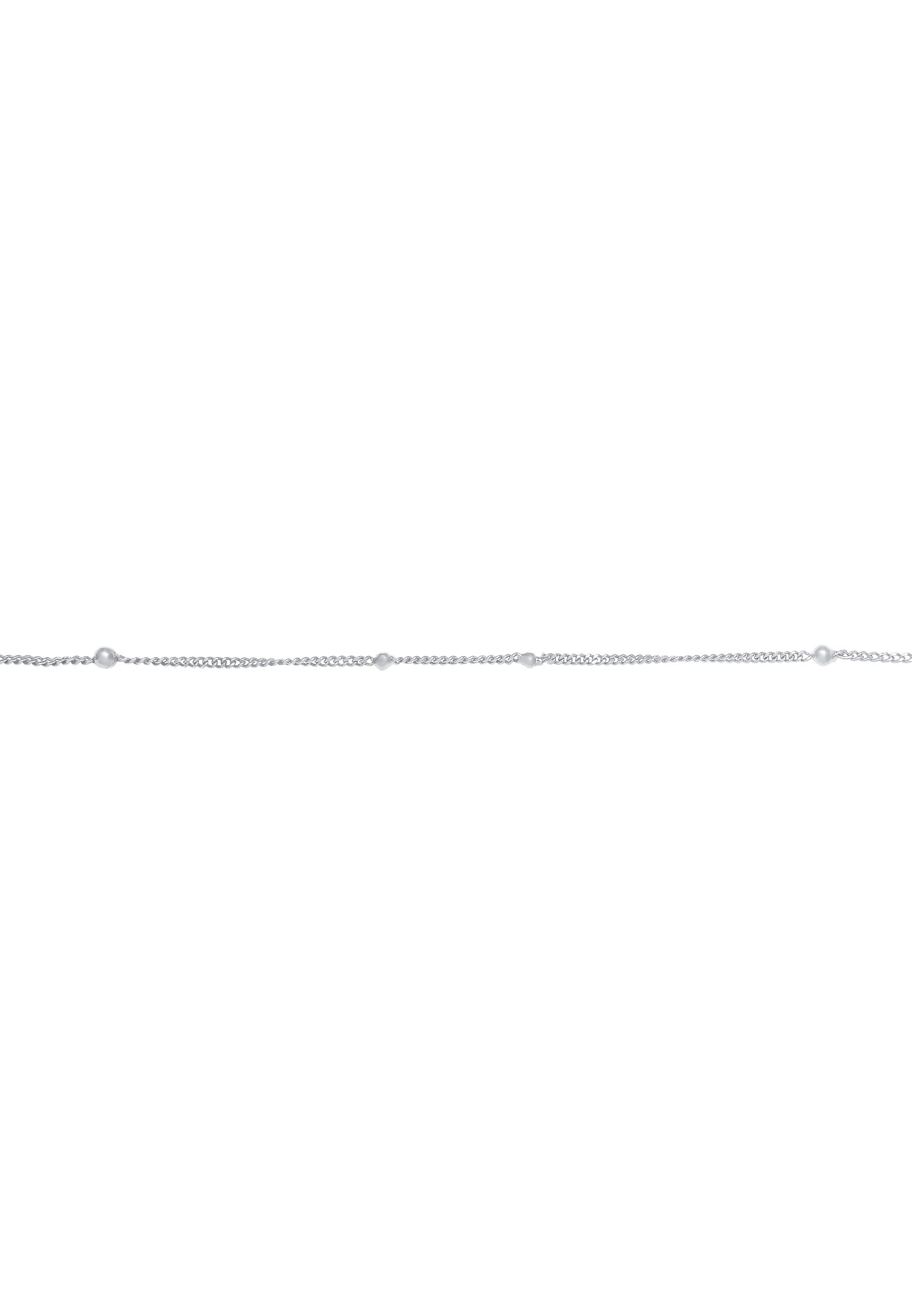Elli Choker »Halskette Basic Choker Panzer Kugel Design 925 Silber«