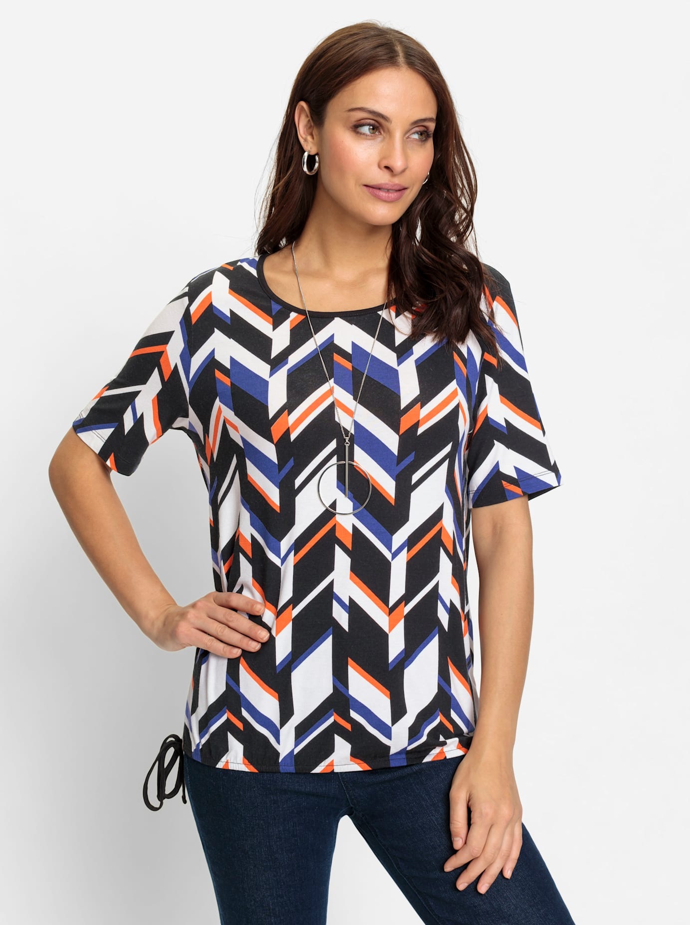 Inspirationen Kurzarmshirt »Shirt«, (1 tlg.)