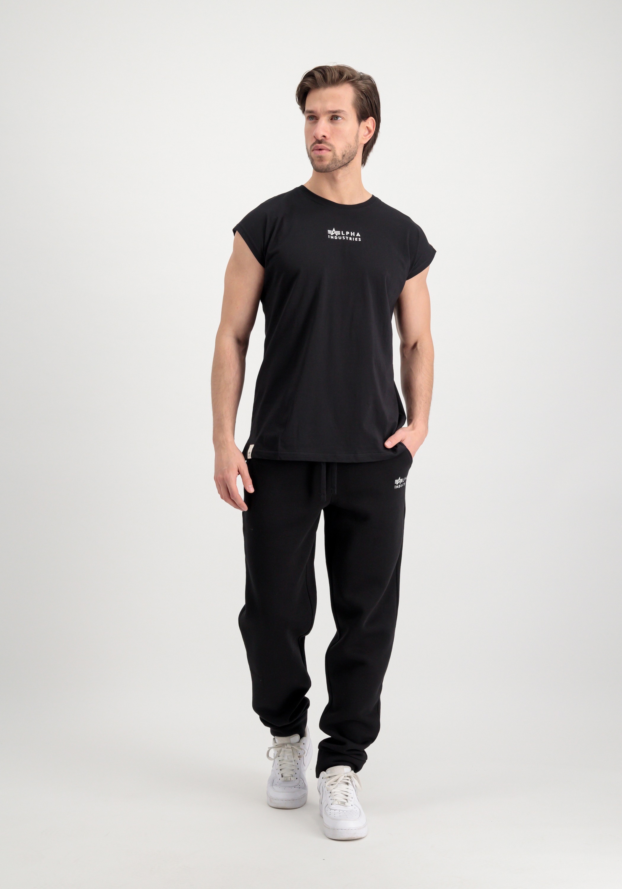 Alpha Industries T-Shirt »Alpha Industries Men - T-Shirts Organics EMB Sleeveless T«