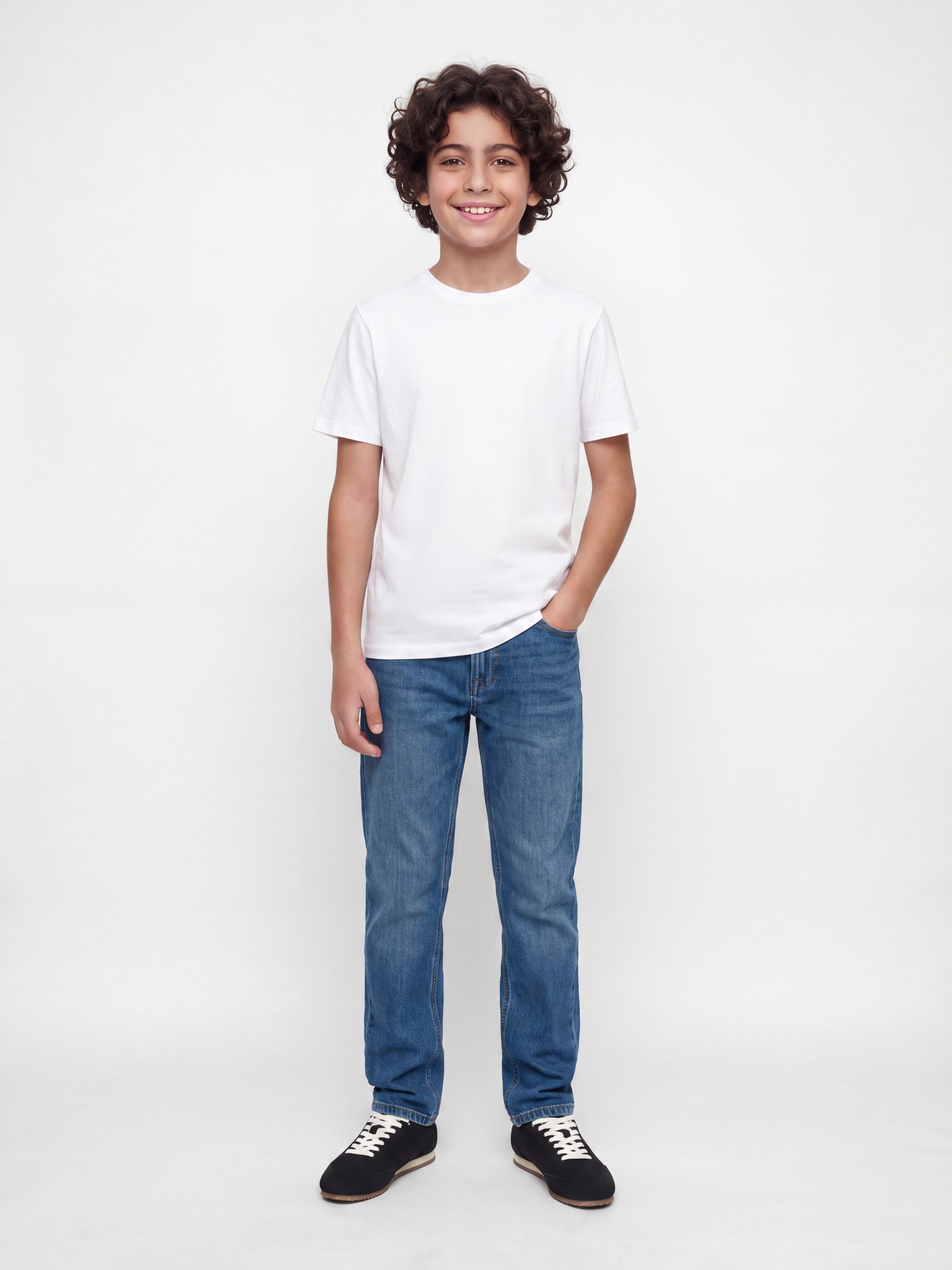 Jack & Jones Junior Loose-fit-Jeans »JJICHRIS JJORIGINAL AT 044 JNR« Baumwolle, loose fit