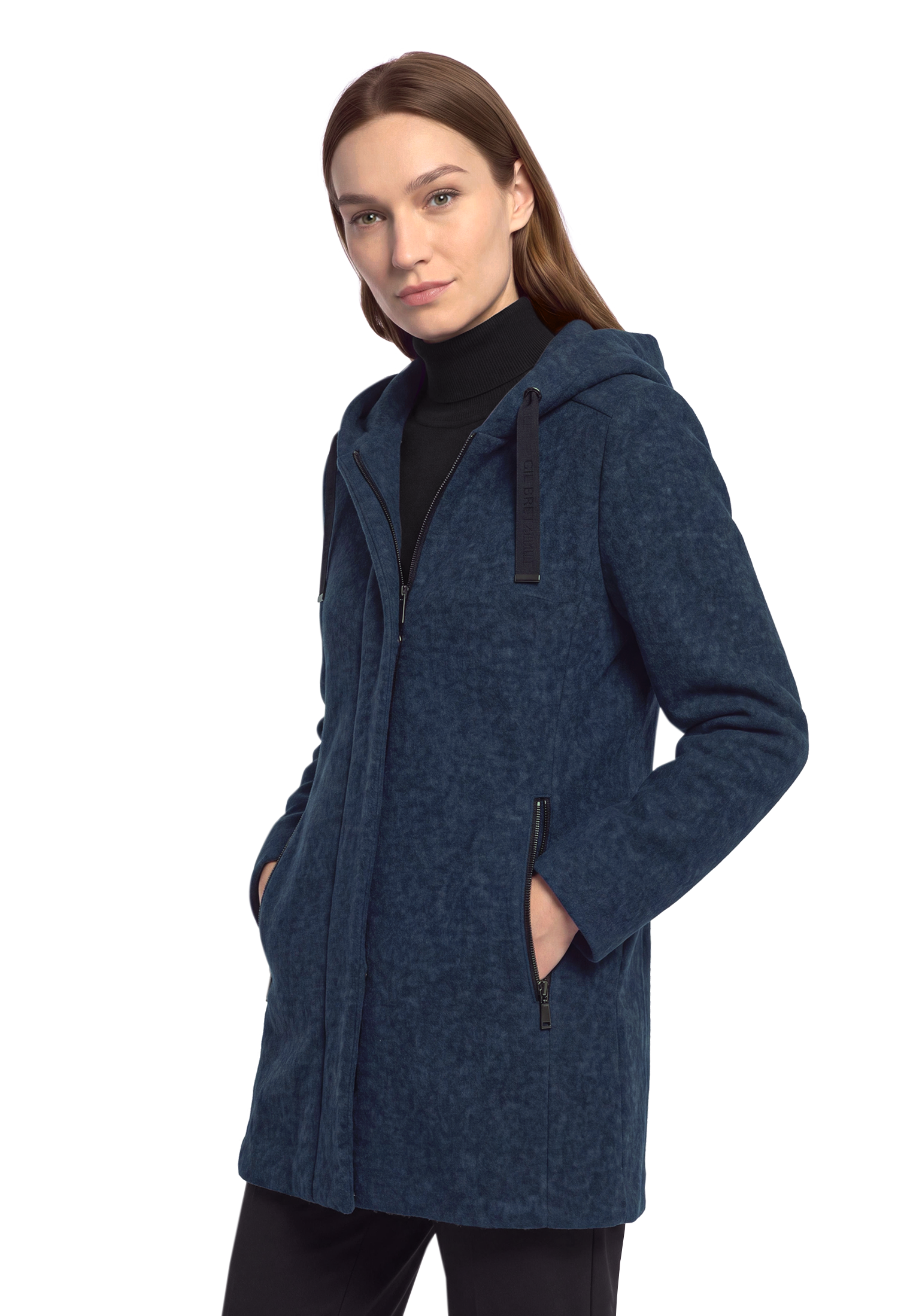 Gil Bret Langjacke mit Kapuze mit Kapuze