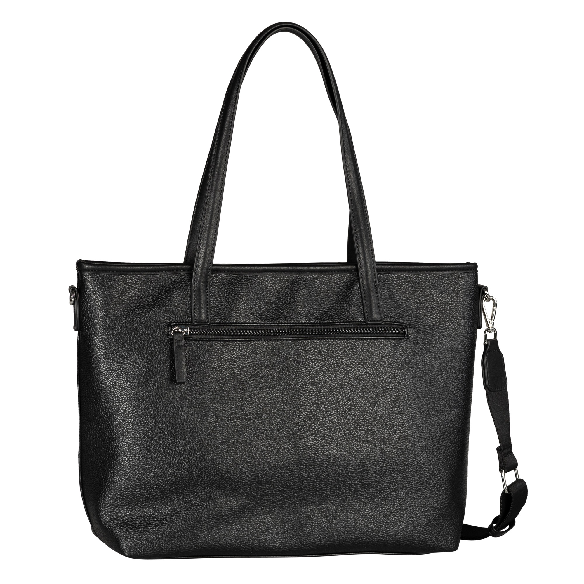 TOM TAILOR Shopper »Jamila«, ein Platzwunder mit 2-in1-Funktion aus fein genarbtem Lederimtiat