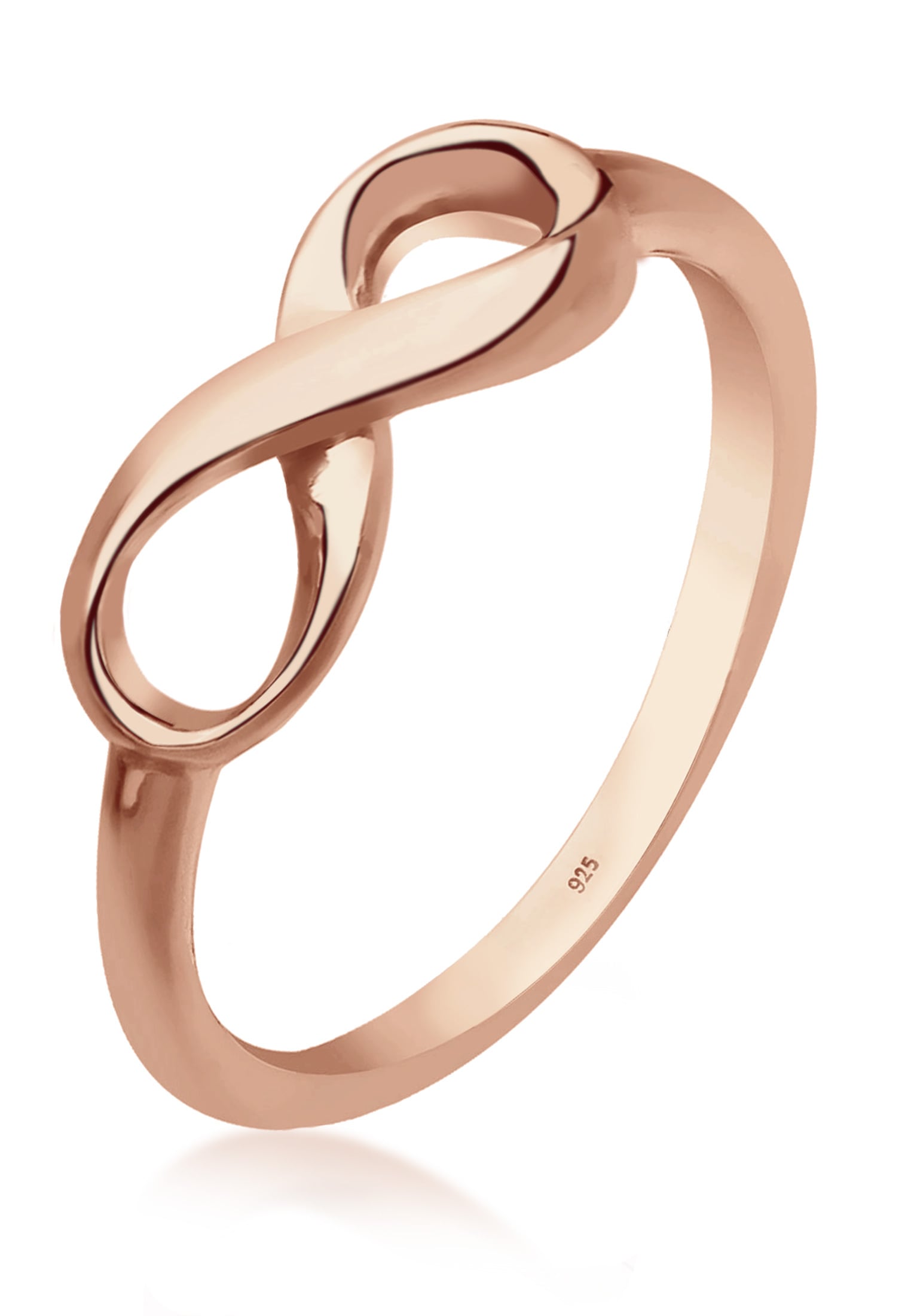 Elli Fingerring »Ring Basic Infinity Unendlichkeit Zeichen 925 Silber«