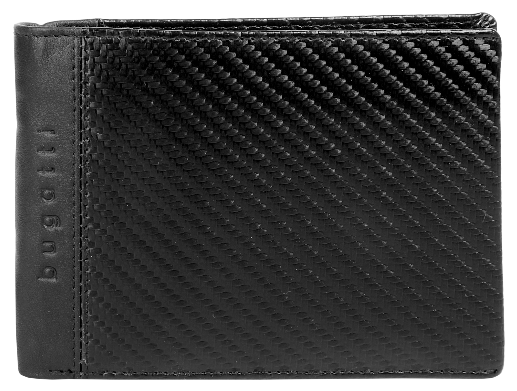 Bugatti Herren Geldbörse »COMET« echt Leder in schwarz