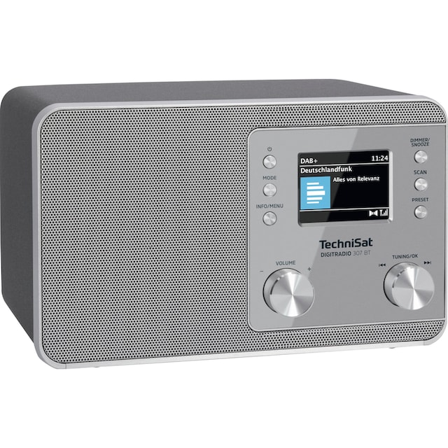 TechniSat Radio »DIGITRADIO 307 BT«, (Bluetooth Digitalradio (DAB+)-UKW mit  RDS 5 W) kaufen bei OTTO