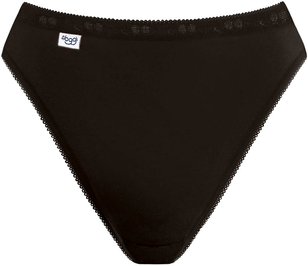 sloggi Tai-Slip »Basic+« 2er Pack,  perfekter Sitz, Baumwollmix, elastisch, weiche Nähte