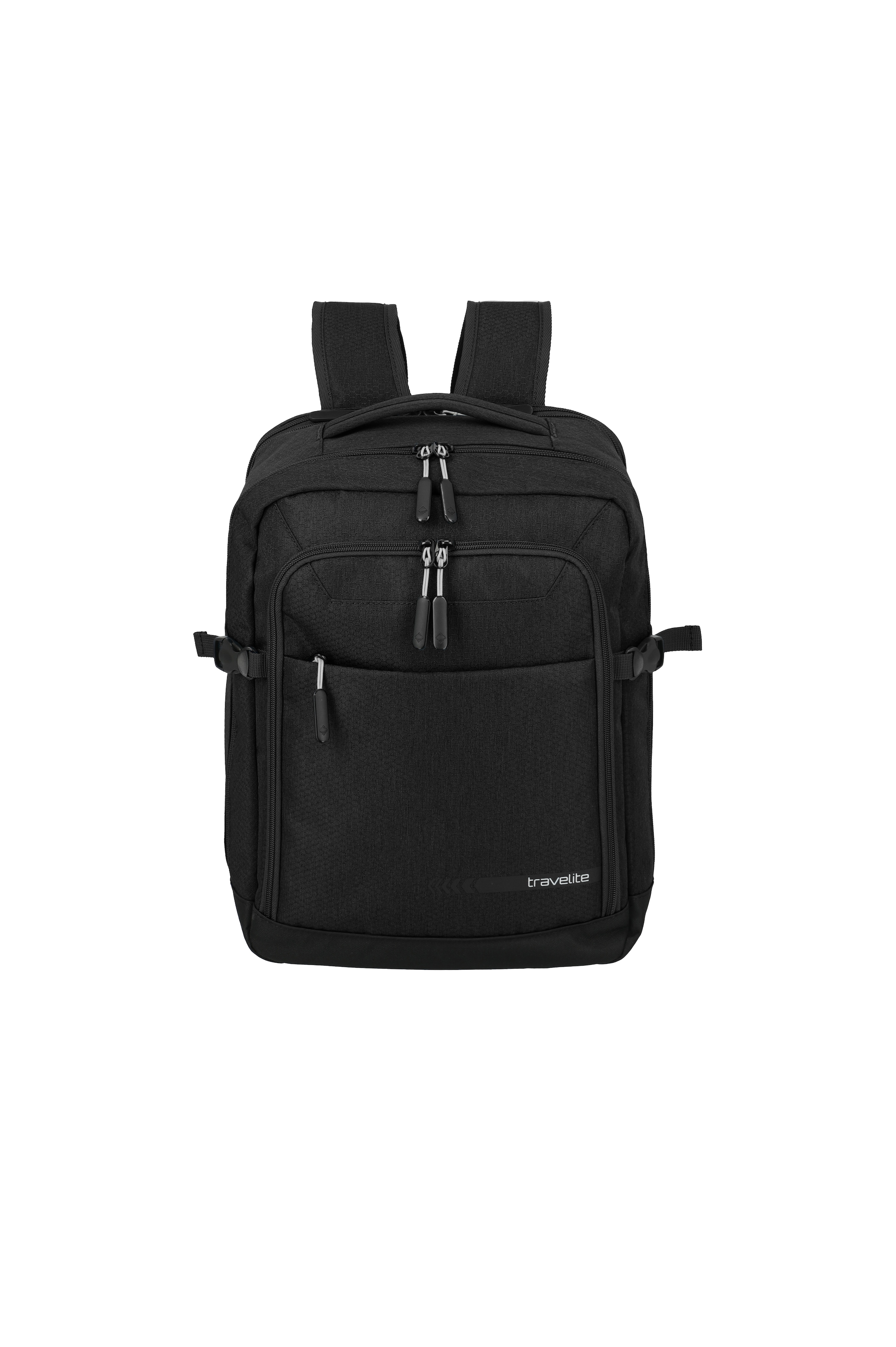 travelite »KICK OFF Cabin Rucksack« Unisex Rucksack, Handgepäckgröße, Laptopfach und große Öffnung