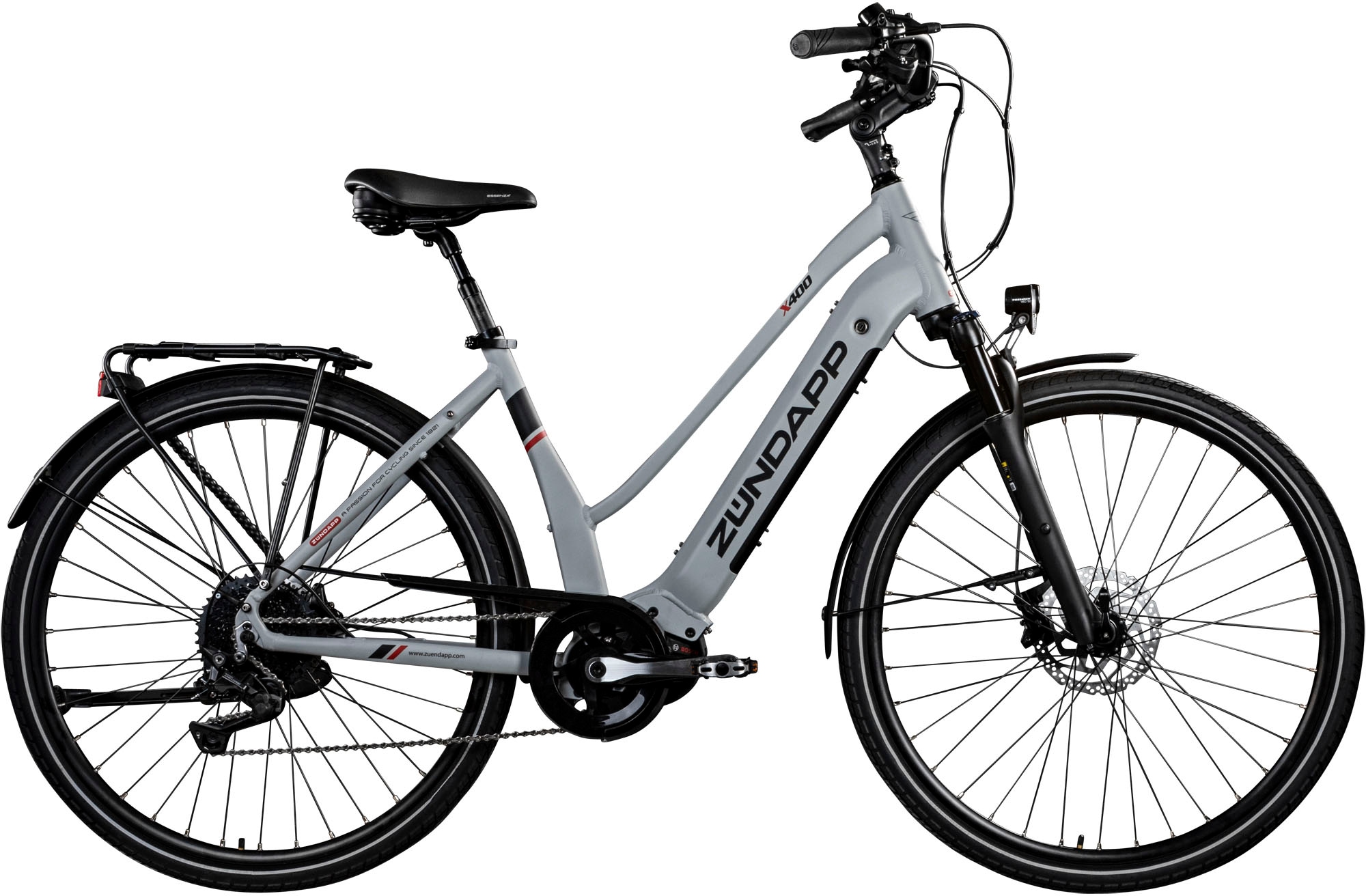 E-Bike »X400«, 11 Gang, Shimano, Deore XT, Mittelmotor 250 W, Pedelec