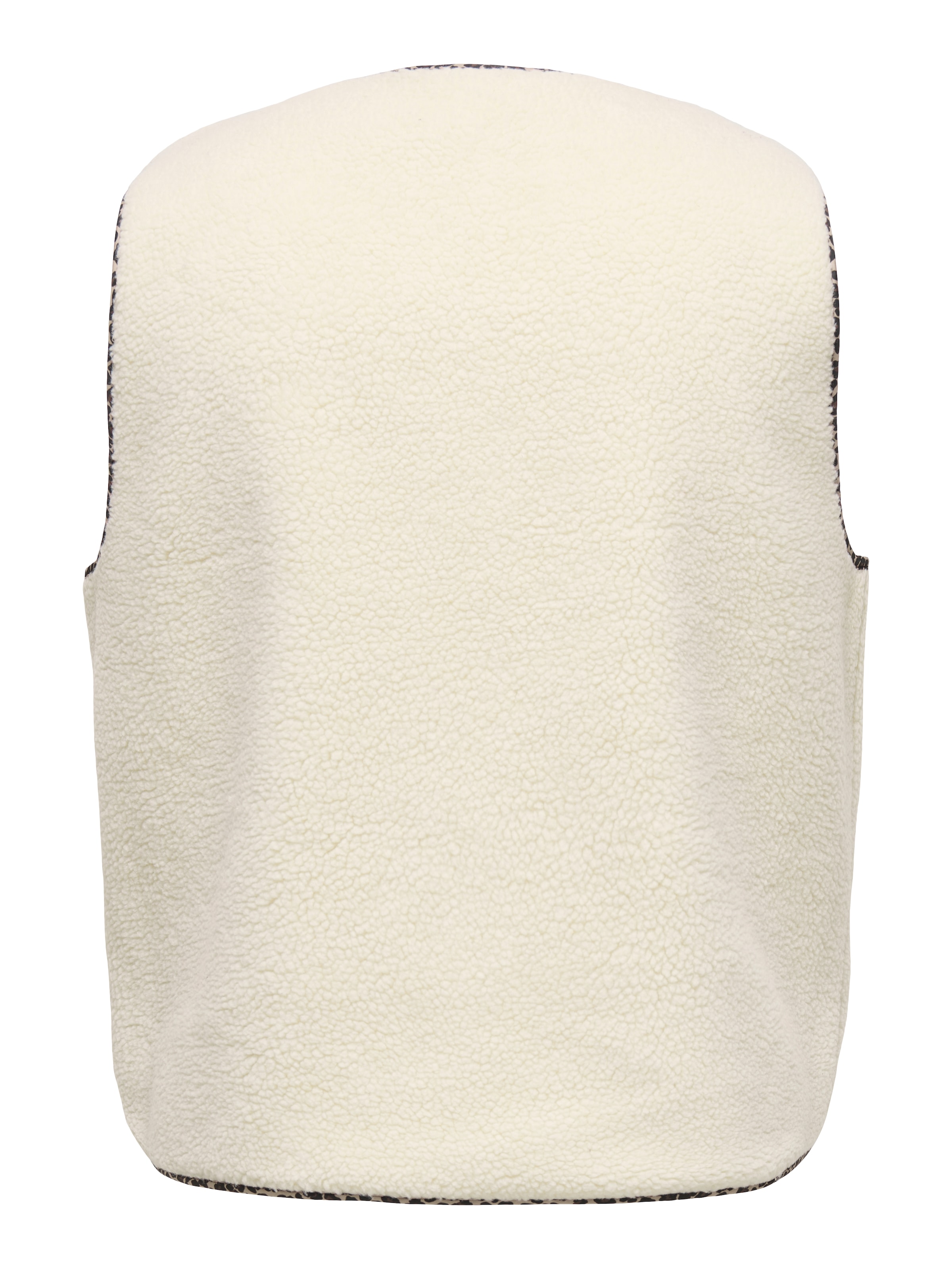 ONLY CARMAKOMA Plüschweste »CARBABY TEDDY VEST PNT« Kunstfaser