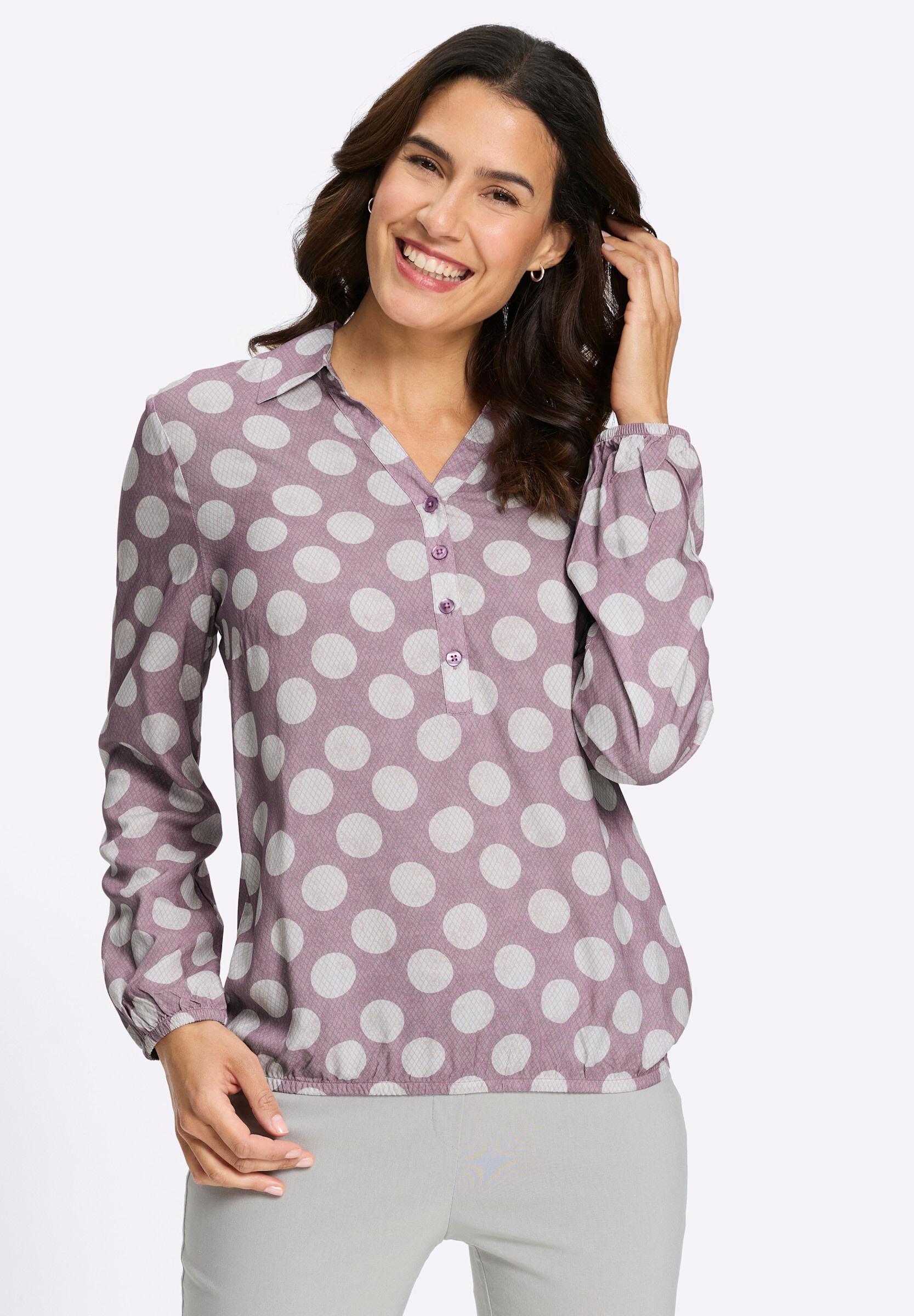 Witt Klassische Bluse »Druck-Bluse Druckbluse«