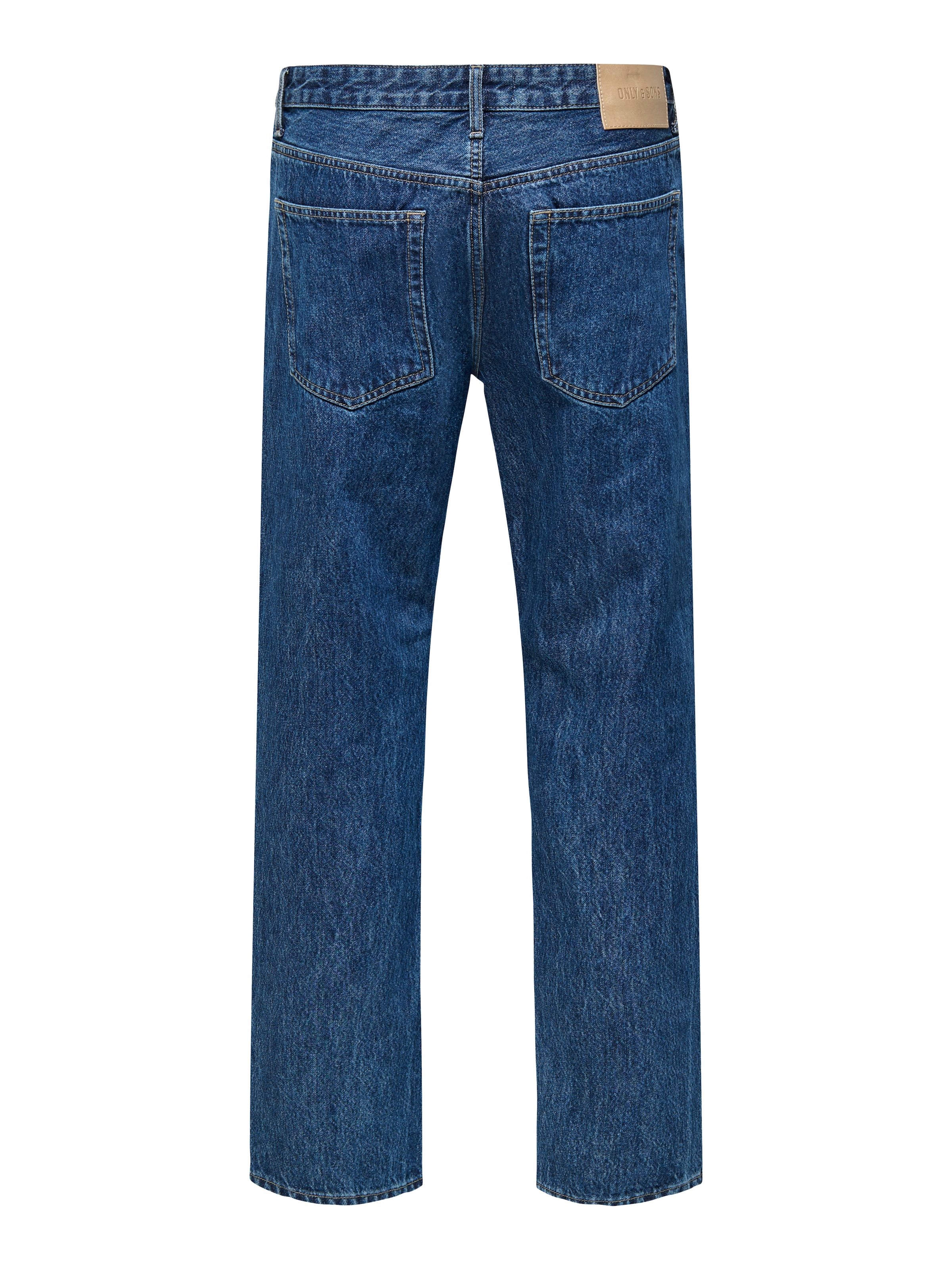 ONLY & SONS Straight-Jeans »ONSEDGE STRAIGHT DNM« Baumwolle, straight fit