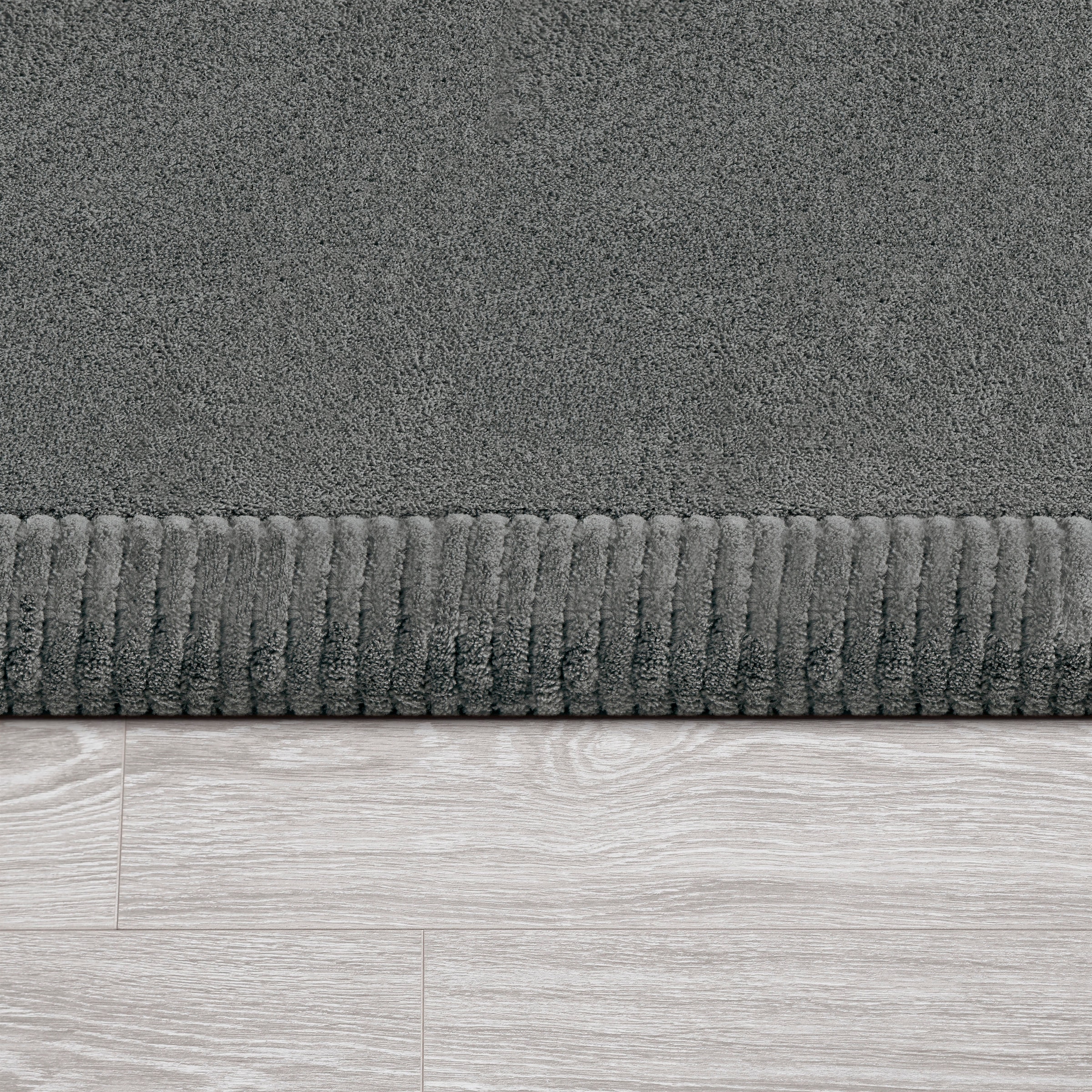 Paco Home Teppich »Tatami 475«, rechteckig, 24 mm Höhe, Kurzflor, Uni-Farben, mit Memory Foam, waschbar