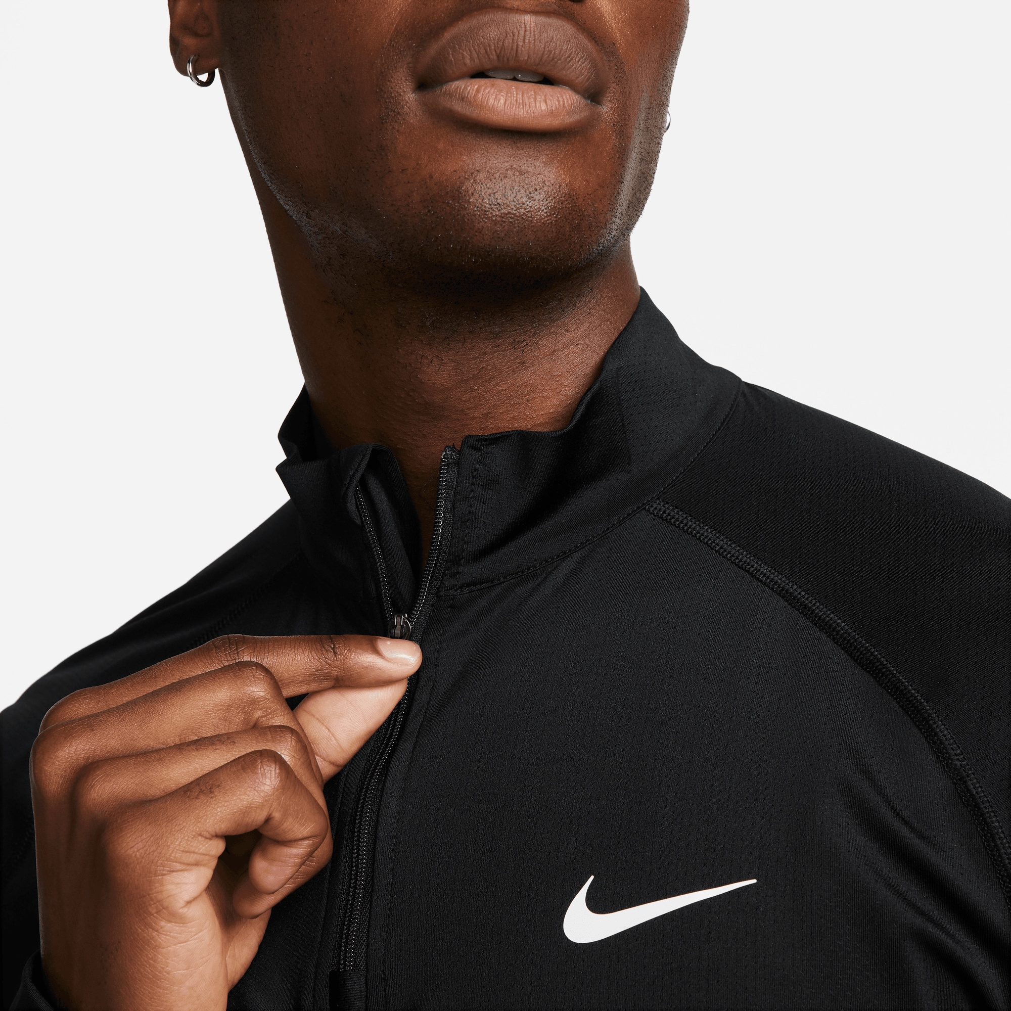 Nike Trainingsshirt »DRI-FIT READY MEN'S 1/-ZIP FITNESS TOP«