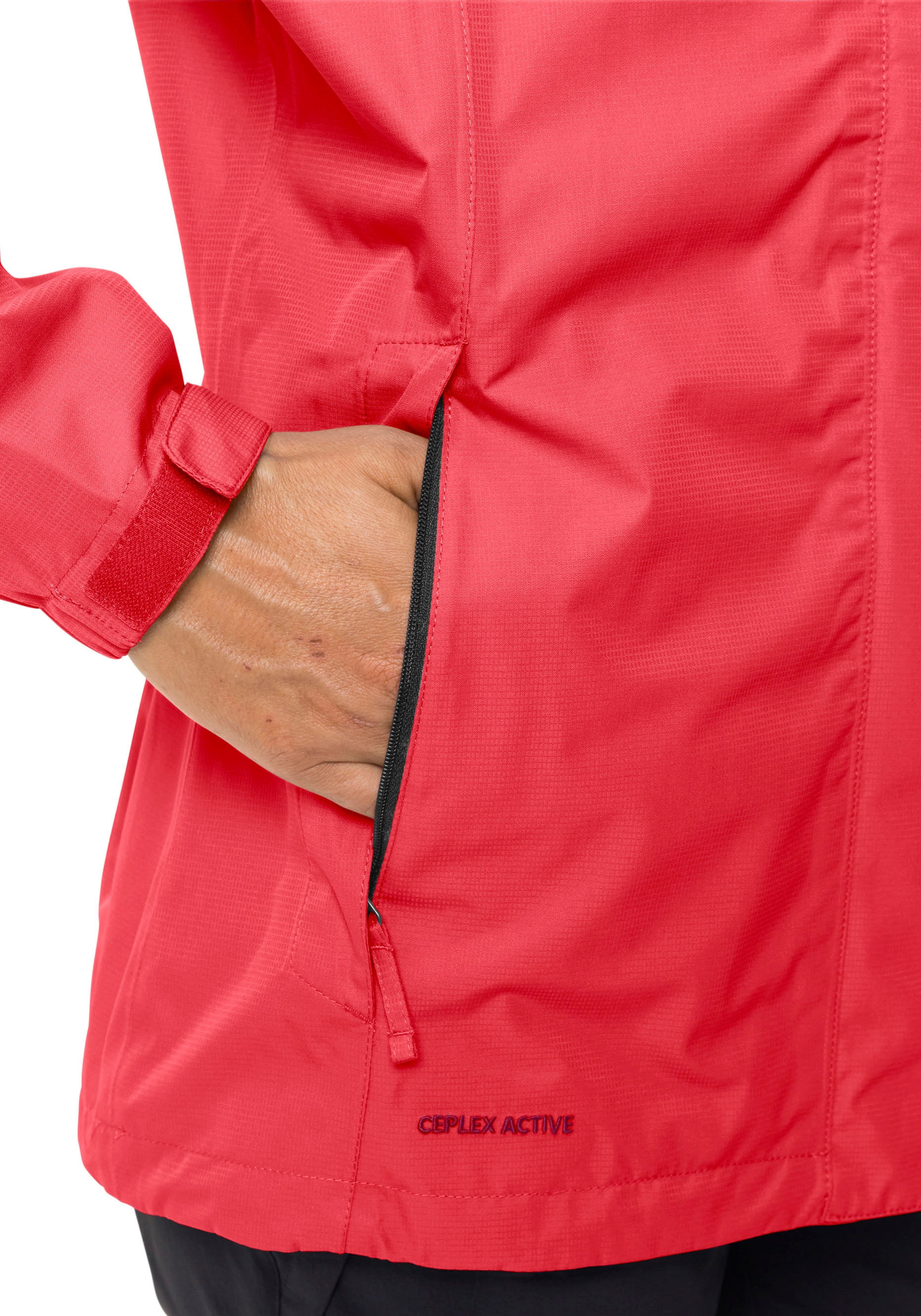 VAUDE Outdoorjacke »WOMEN'S ESCAPE LIGHT JACKET«, (1 St.), mit Kapuze
