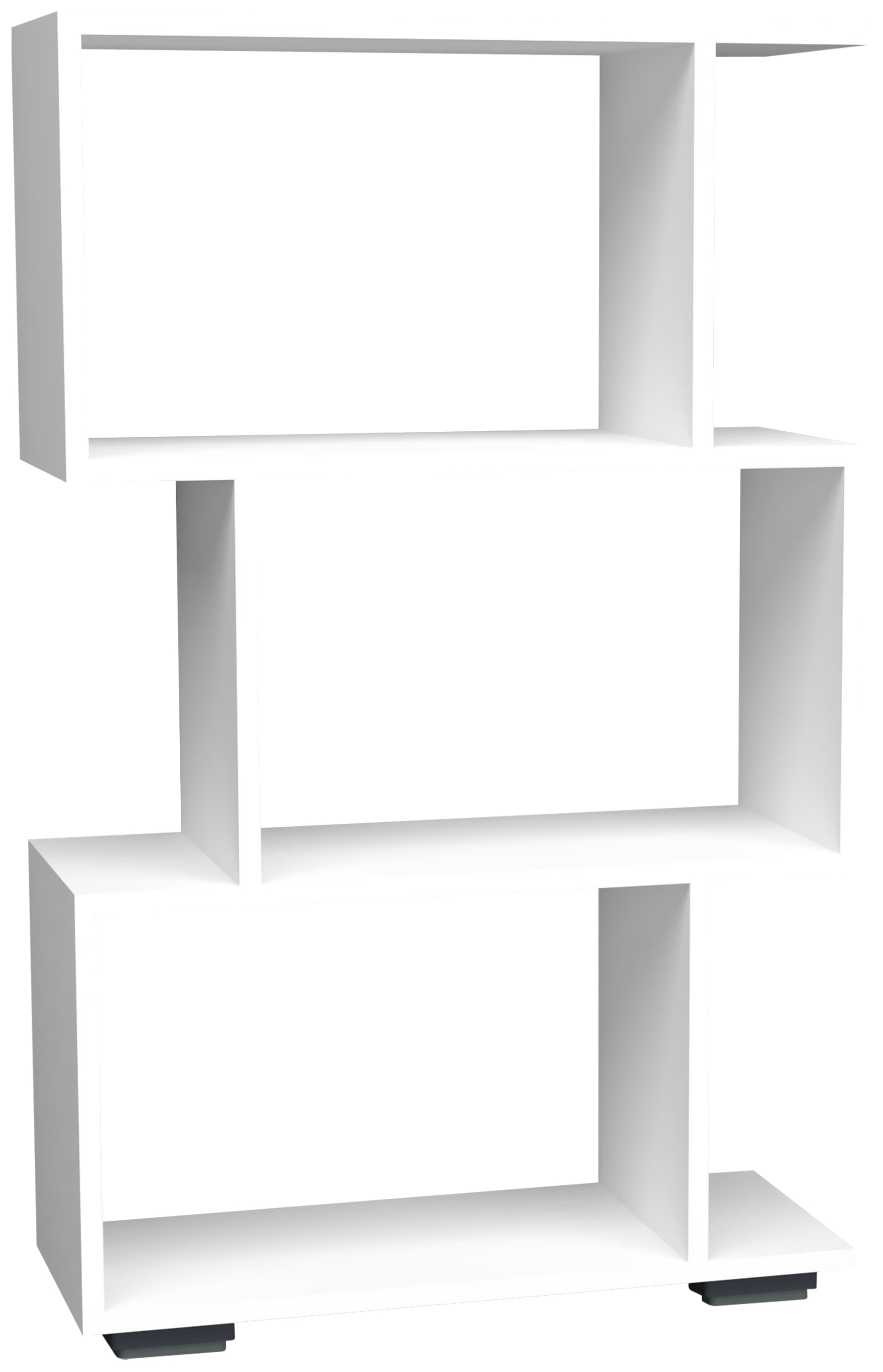 VCM Standregal »VCM Holz Raumteiler Stand Regal Bücherregal Deko Bücher Standregal Palusa M«