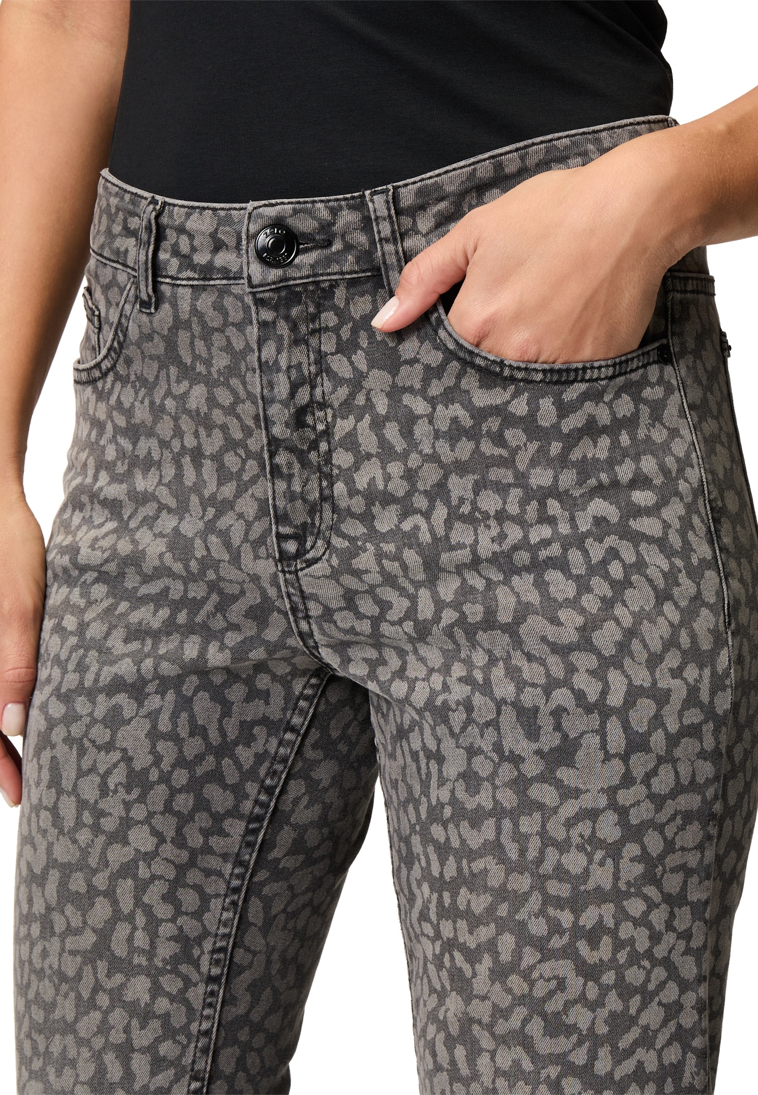 Zero Webhose »Jeans grau Slim Fit Style Seattle 30 Inch«