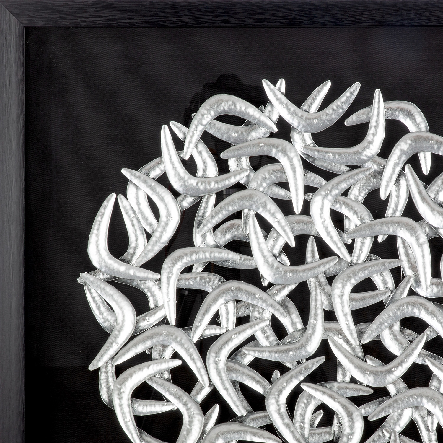 Casablanca by Gilde Bild mit Rahmen »Bild quadratisch Salerno schwarz H. 60 cm« 1 Stk. tlg.