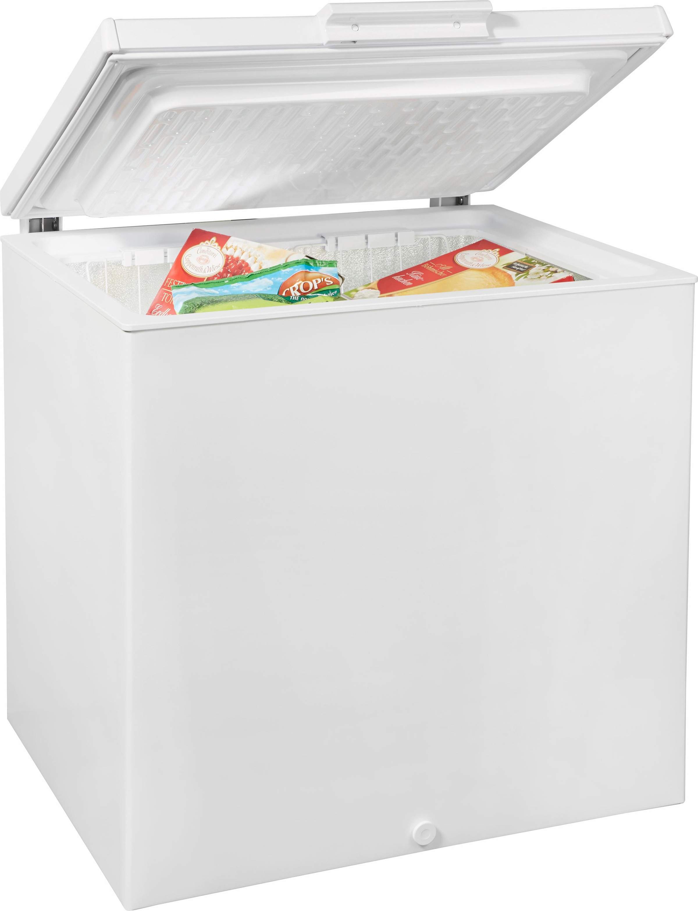 Bauknecht Gefriertruhe »GTE 206 A2+ (2)« 86,5 cm hoch 80,6 cm breit in weiß, Größe B/H/T: 80,6 cm x 86,5 cm x 64,2 cm