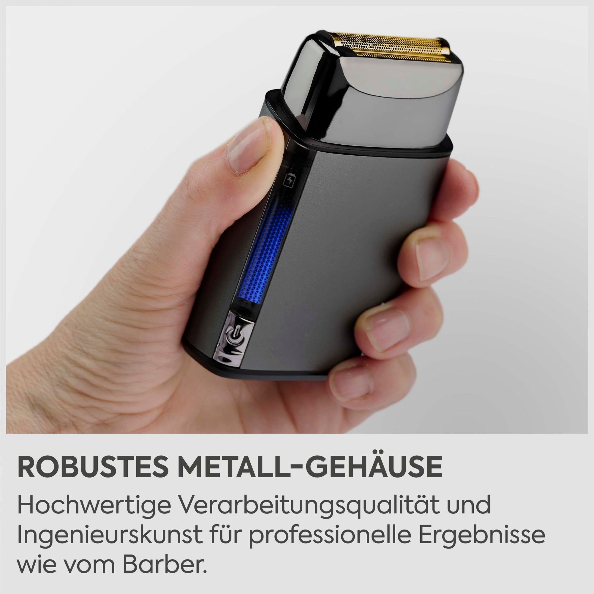 BaByliss Elektrogesichtshaarentferner »Super-X Metal Folienrasierer«