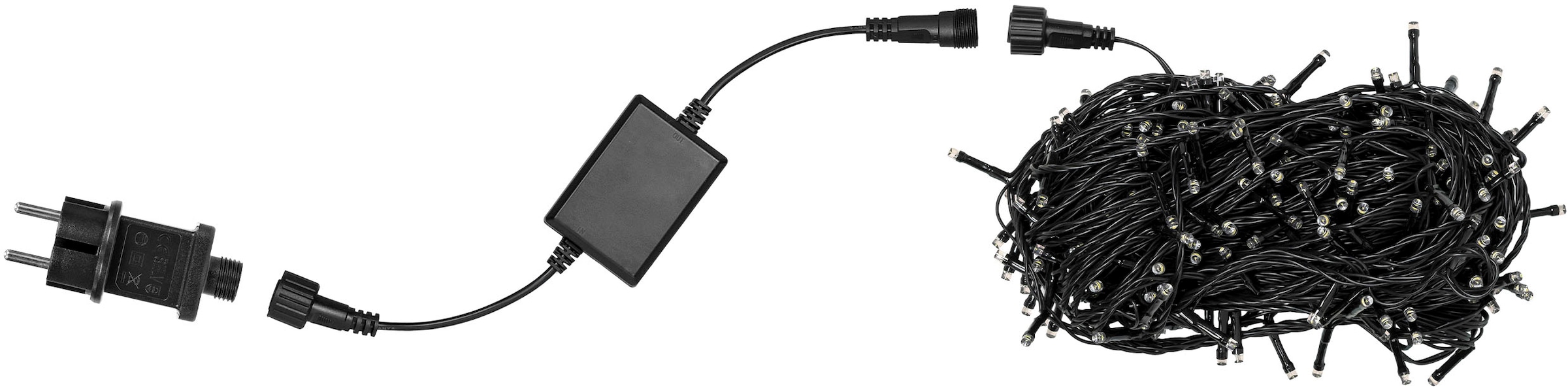 BONETTI LED-Lichterkette »mit Zauberstab als Fernbedienung« 300 Stk.-flammig auf Knopfdruck aktivieren sie eine stimmungsvolle Beleuchtung