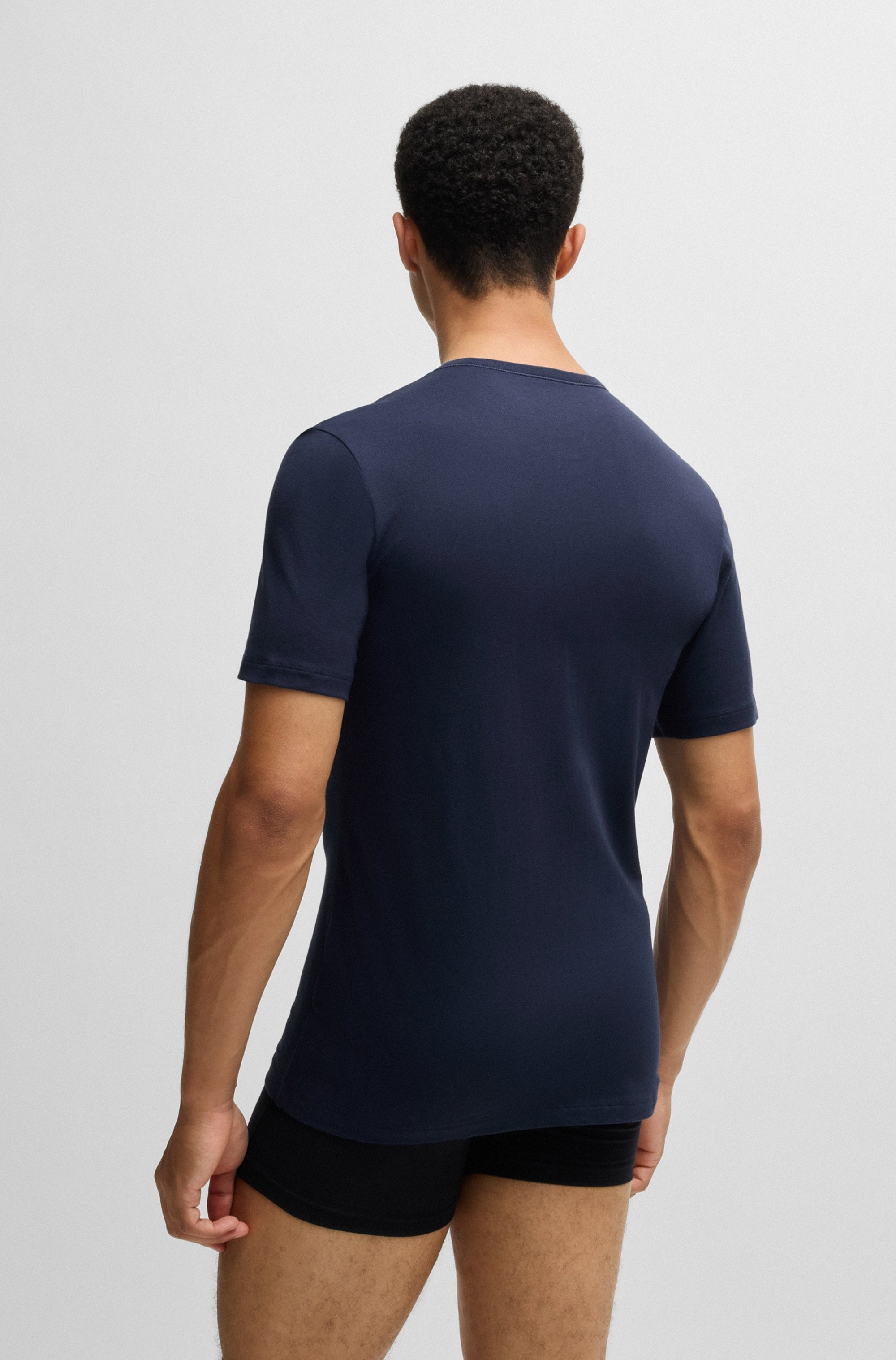 HUGO Underwear T-Shirt »RN TRIPL«, (Packung, 3 tlg.), mit Rundhalsausschnitt