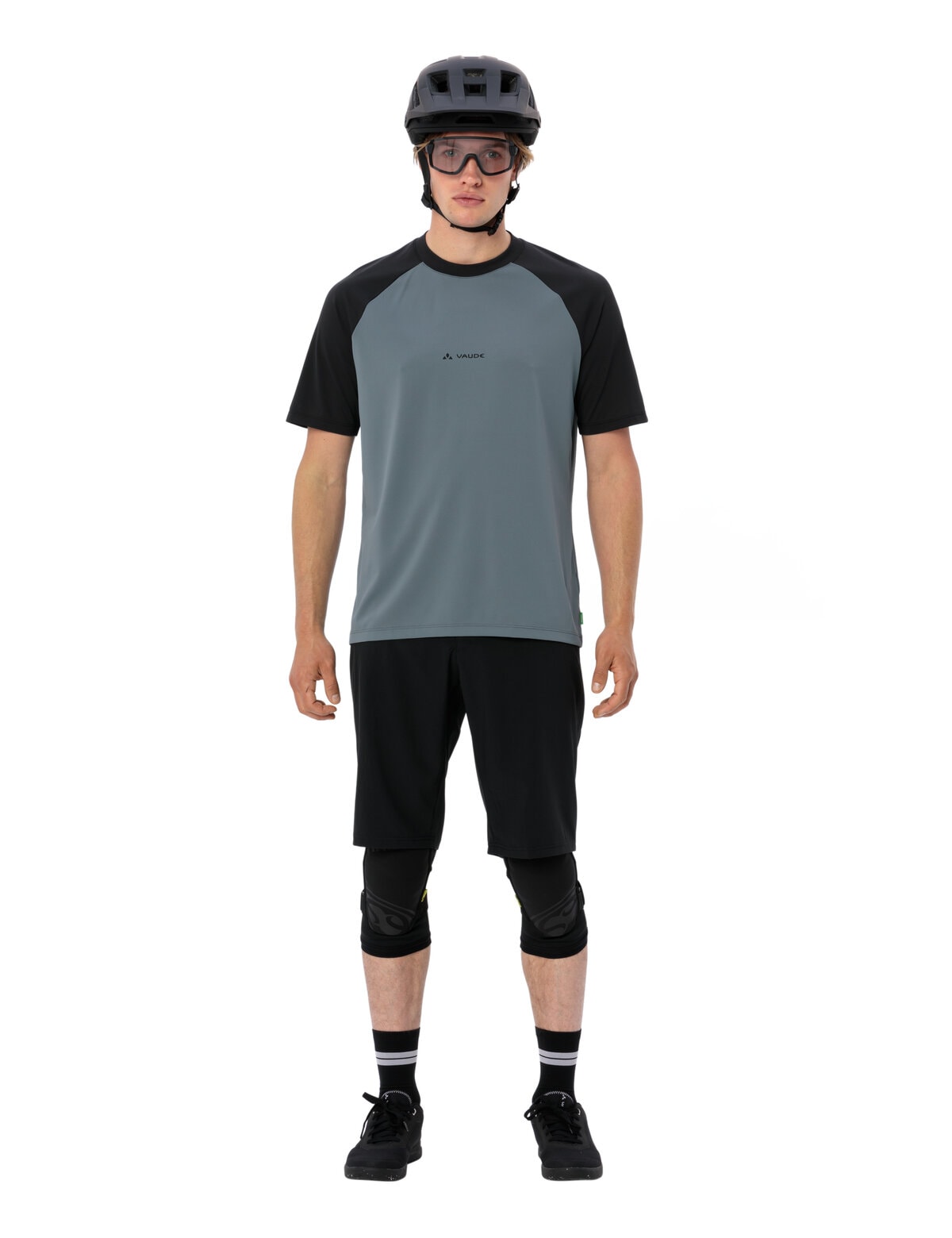 VAUDE Radtrikot »Men's Loamer Shirt« Kurzarm, mit Rundhalsausschnitt, aus Polyester, normale Schnittform