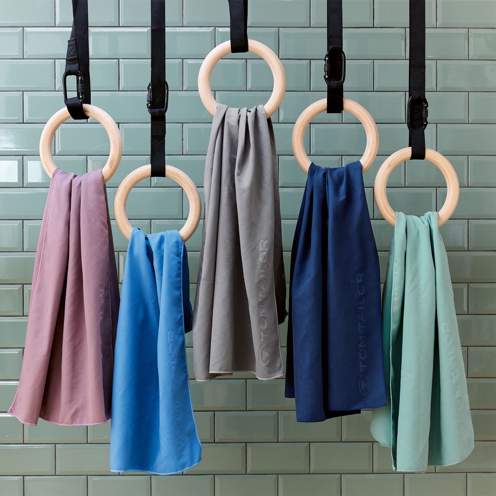 TOM TAILOR HOME Sporthandtuch »Fitnesstuch COLOR BATH«, (1 St.)