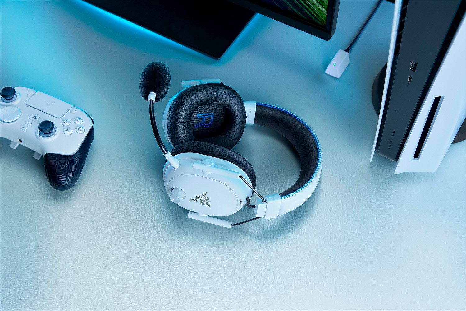 RAZER Over-Ear-Kopfhörer »BlackShark V3 Pro fur PlayStation« Bluetooth Rauschunterdrückung