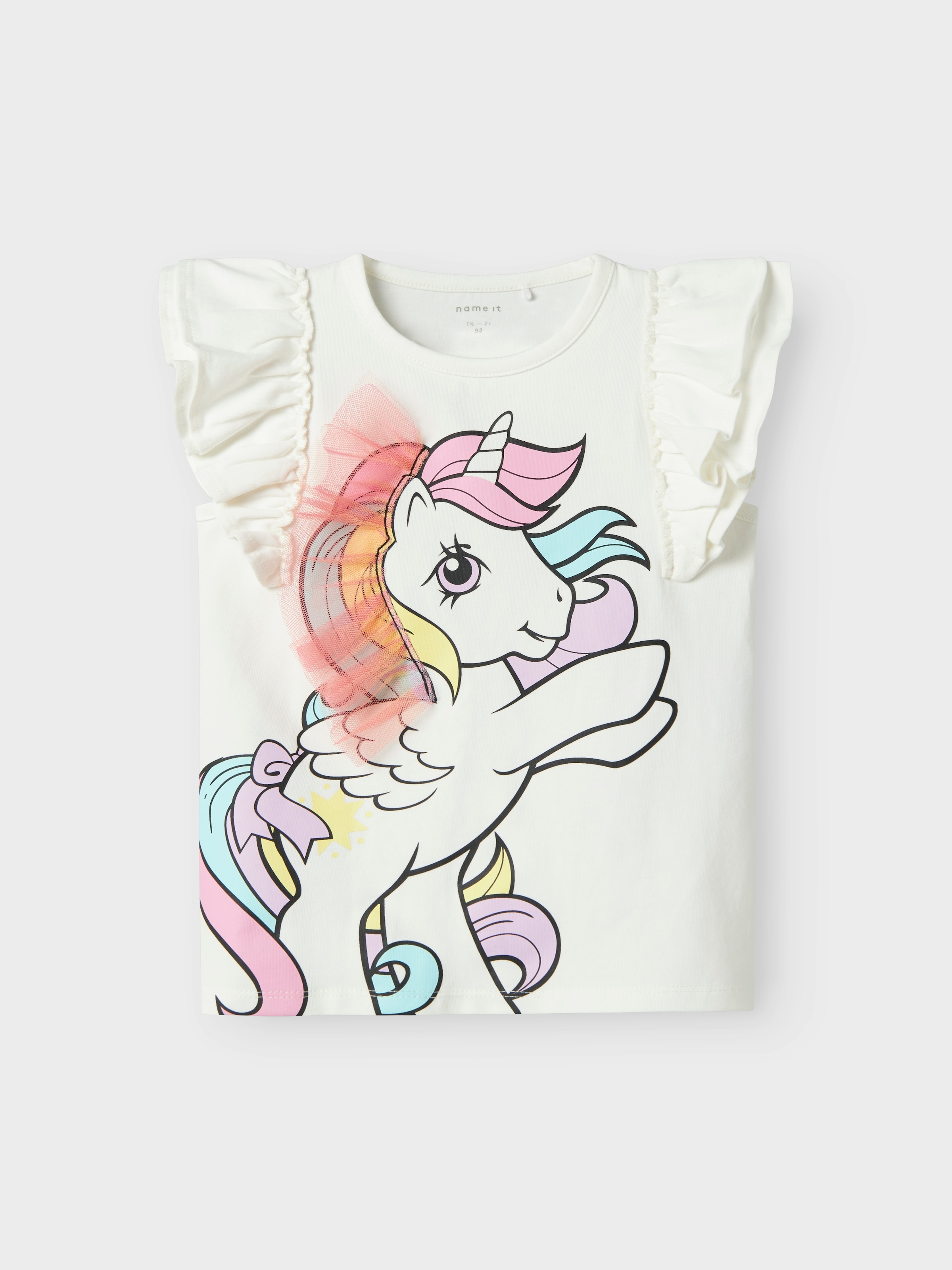 Name It Kurzarmshirt »NMFMIKA MLP SS TOP CPLG«