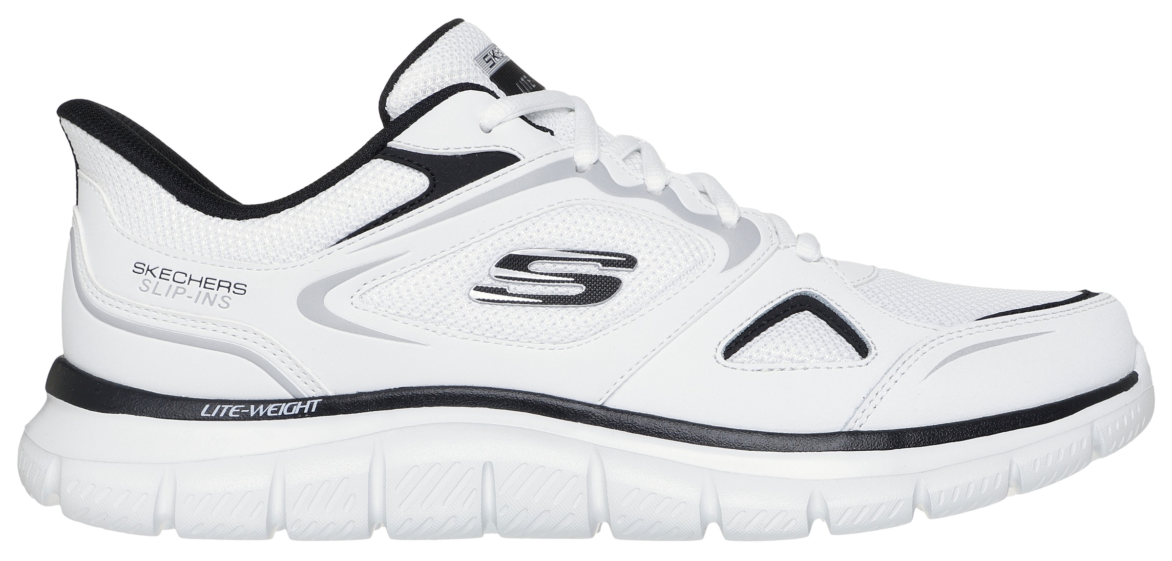 Skechers Slip-On Sneaker »TRACK«, Freizeitschuh, Schnürschuh mit Memory Foam