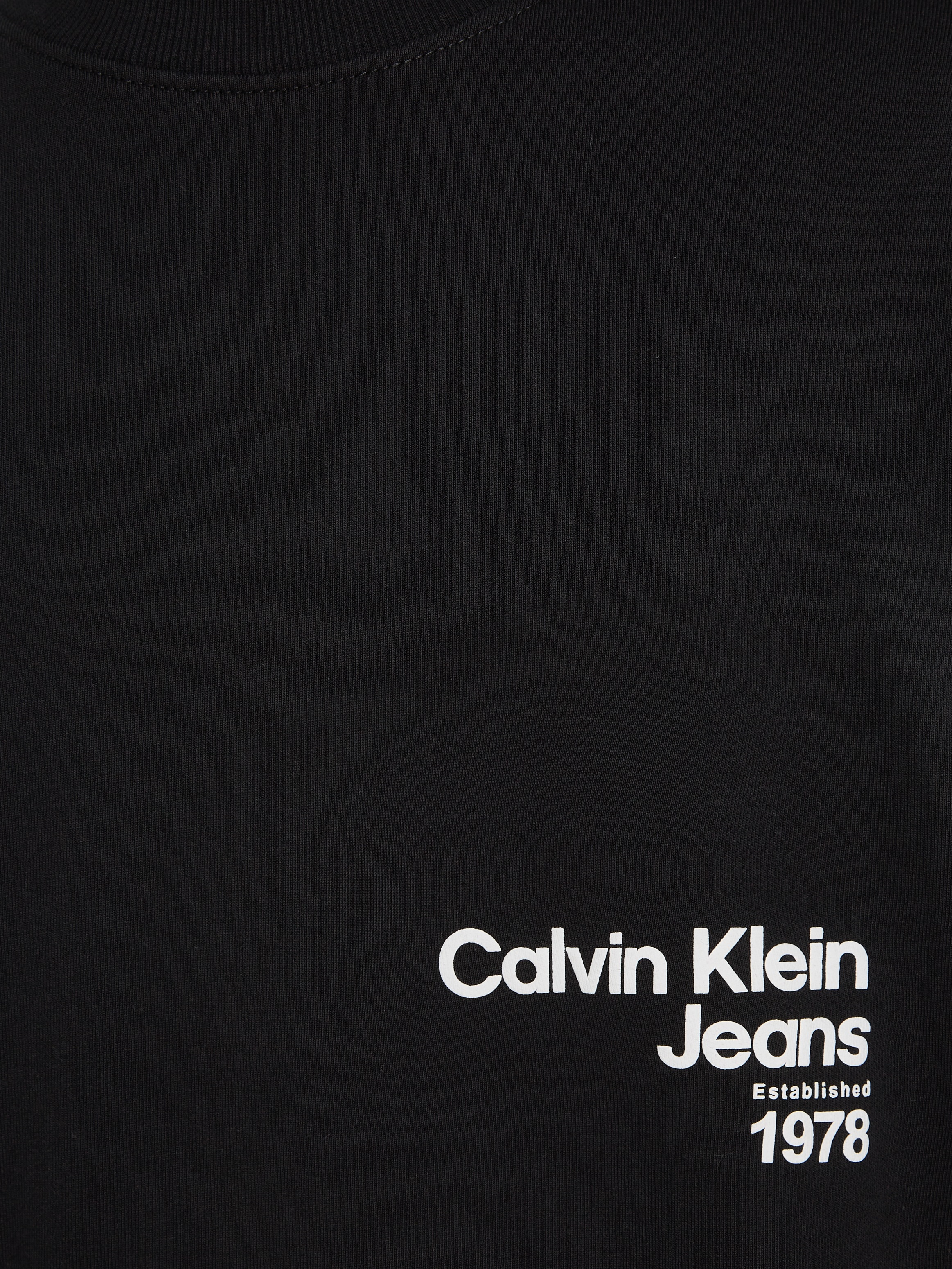 Calvin Klein Jeans Sweatshirt »DIFFUSED LOGO CREW NECK«, mit Logodruck