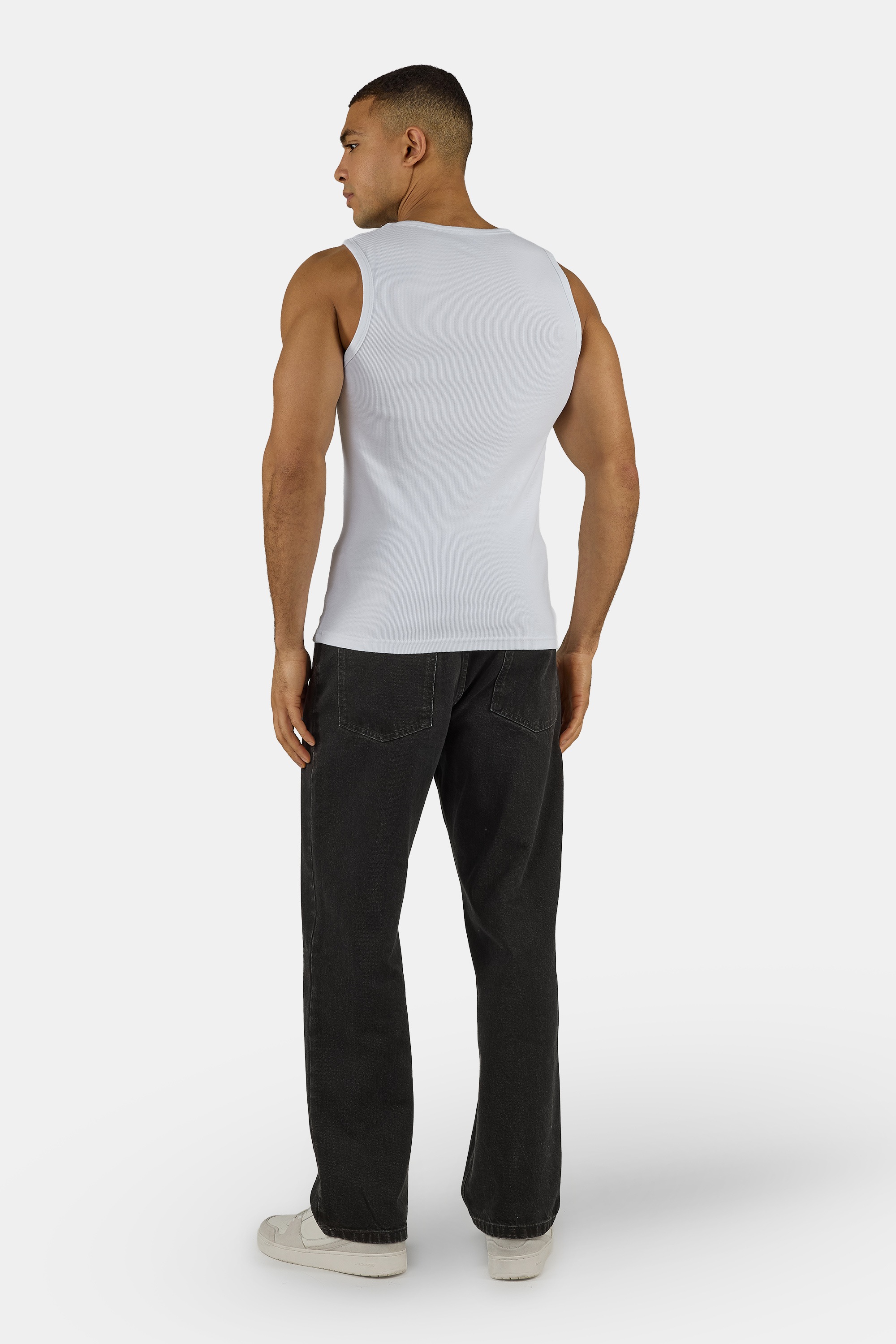 PEGADOR Muscleshirt »Logo Rib Undershirt« Baumwollmischung, regular fit