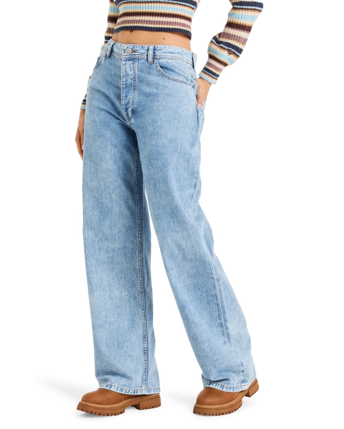 Roxy Straight-Jeans »Milla Wide Leg Regular Beau«