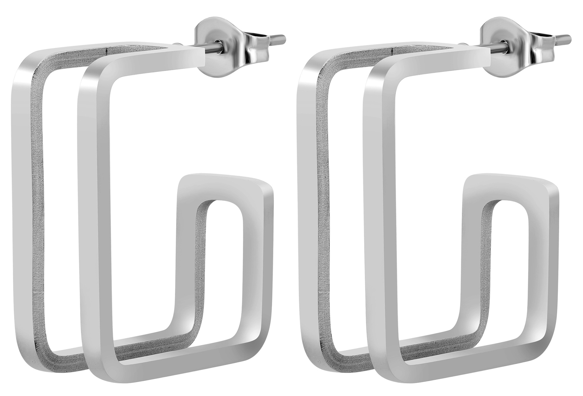 Adelia´s Paar Ohrhänger »Damen Ohrringe aus Edelstahl«