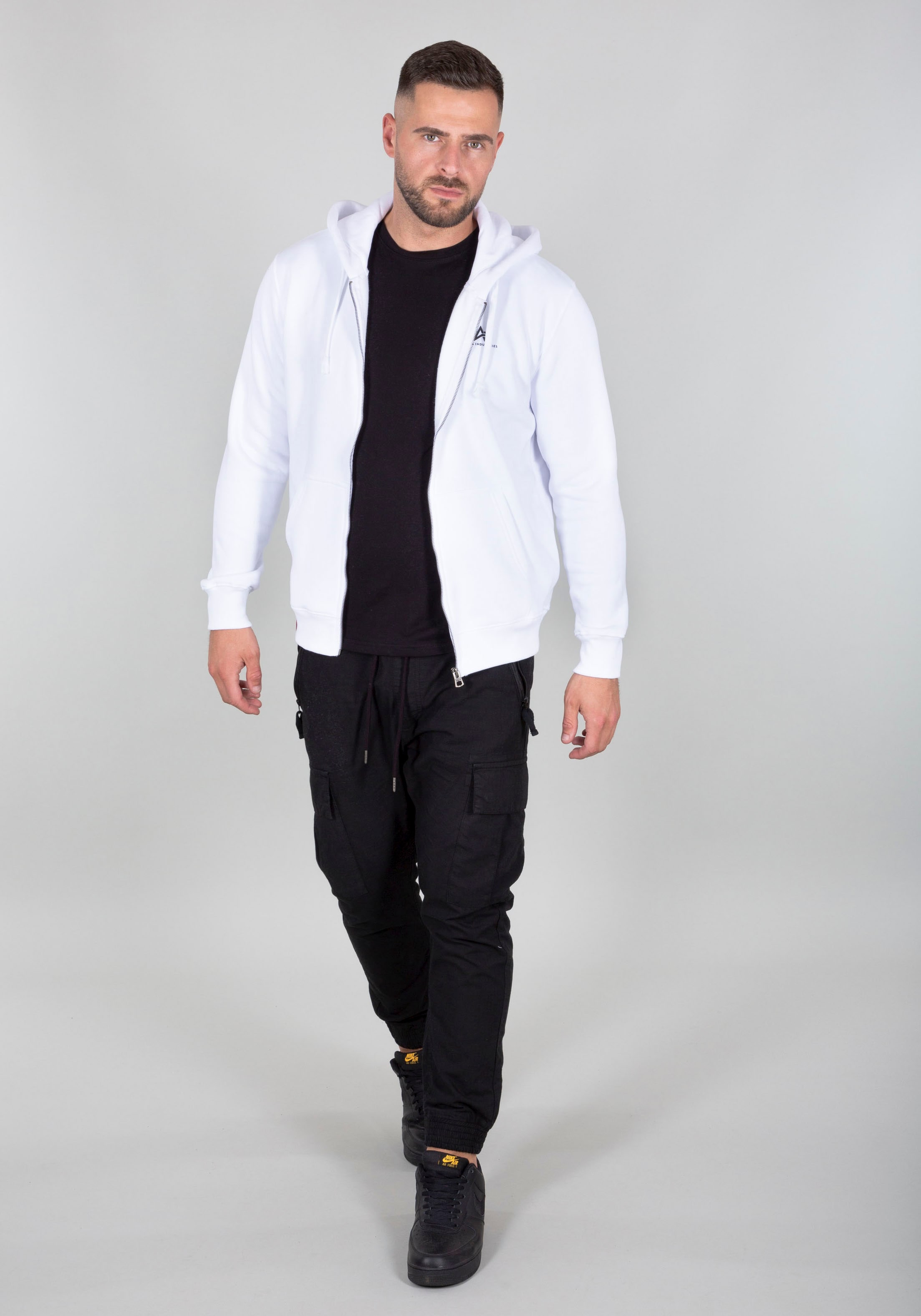 Alpha Industries Kapuzensweatjacke »Basic Zip Hoody SL«