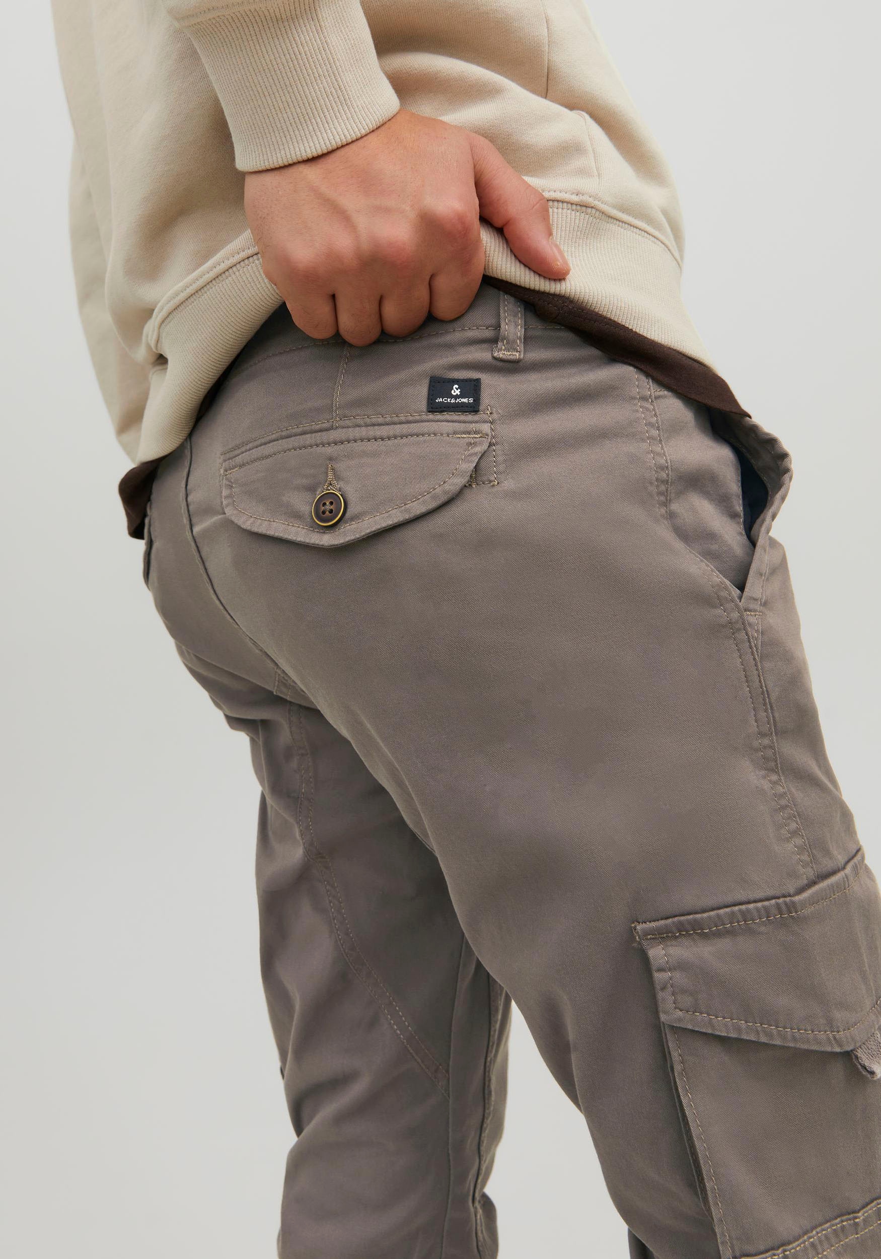 Jack & Jones Cargohose »JPSTPAUL JJFLAKE CARGO NOOS«  Baumwollmischung, regular fit