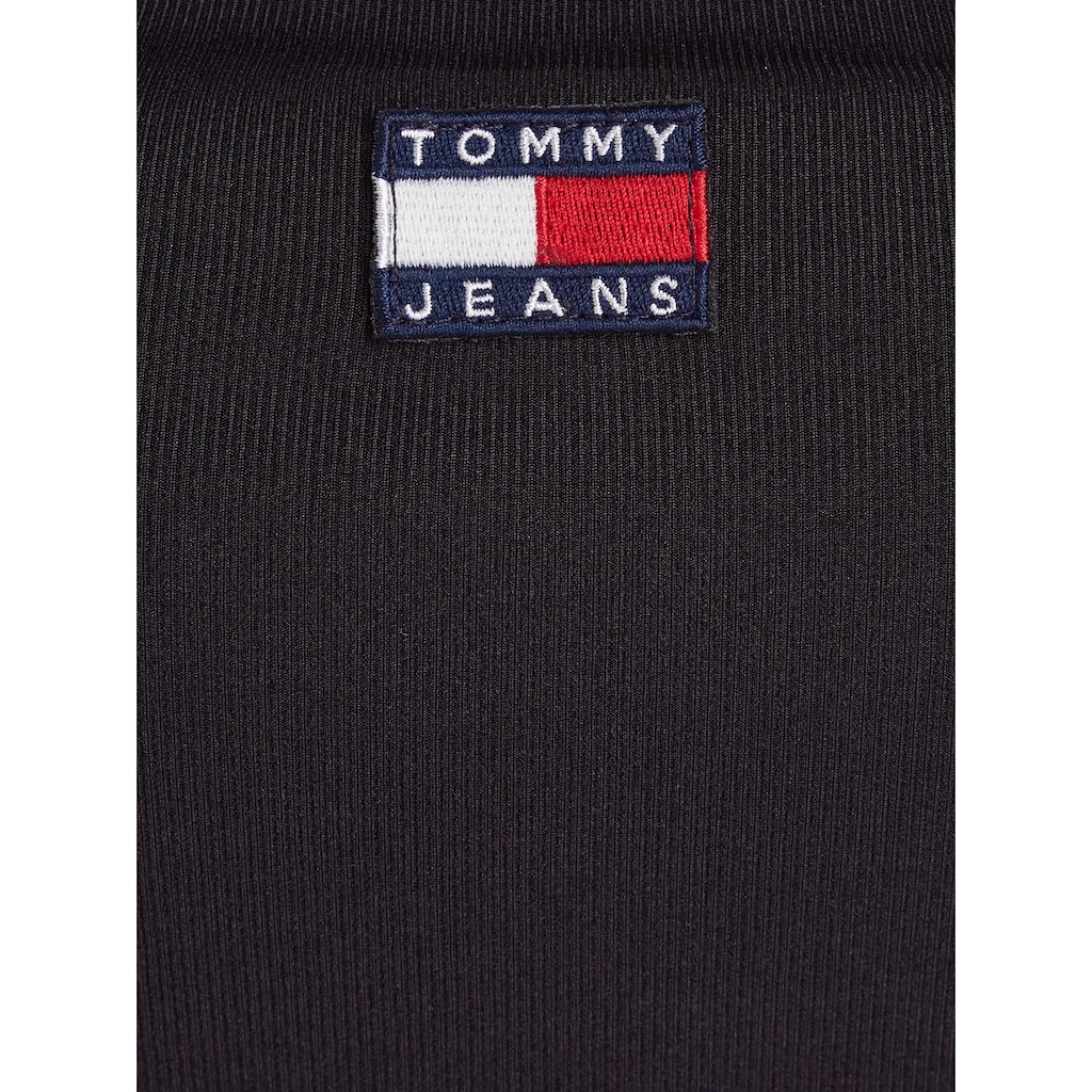 Tommy Jeans Jerseykleid »TJW MIDI BADGE RIB DRESS EXT«