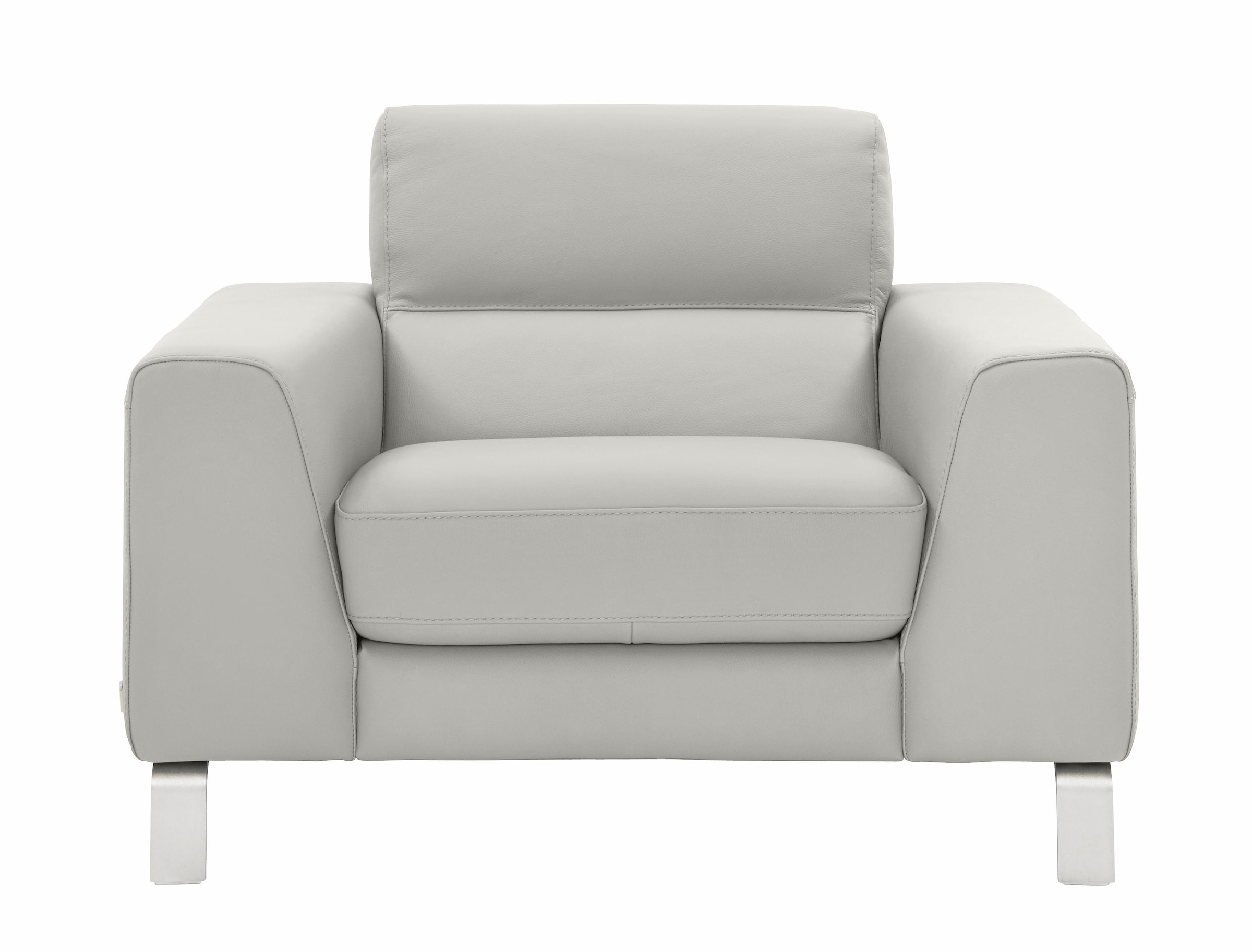 CALIA ITALIA Sessel »Simon Loungesessel, Designsessel, sehr bequem« in zwei Lederqualitäten