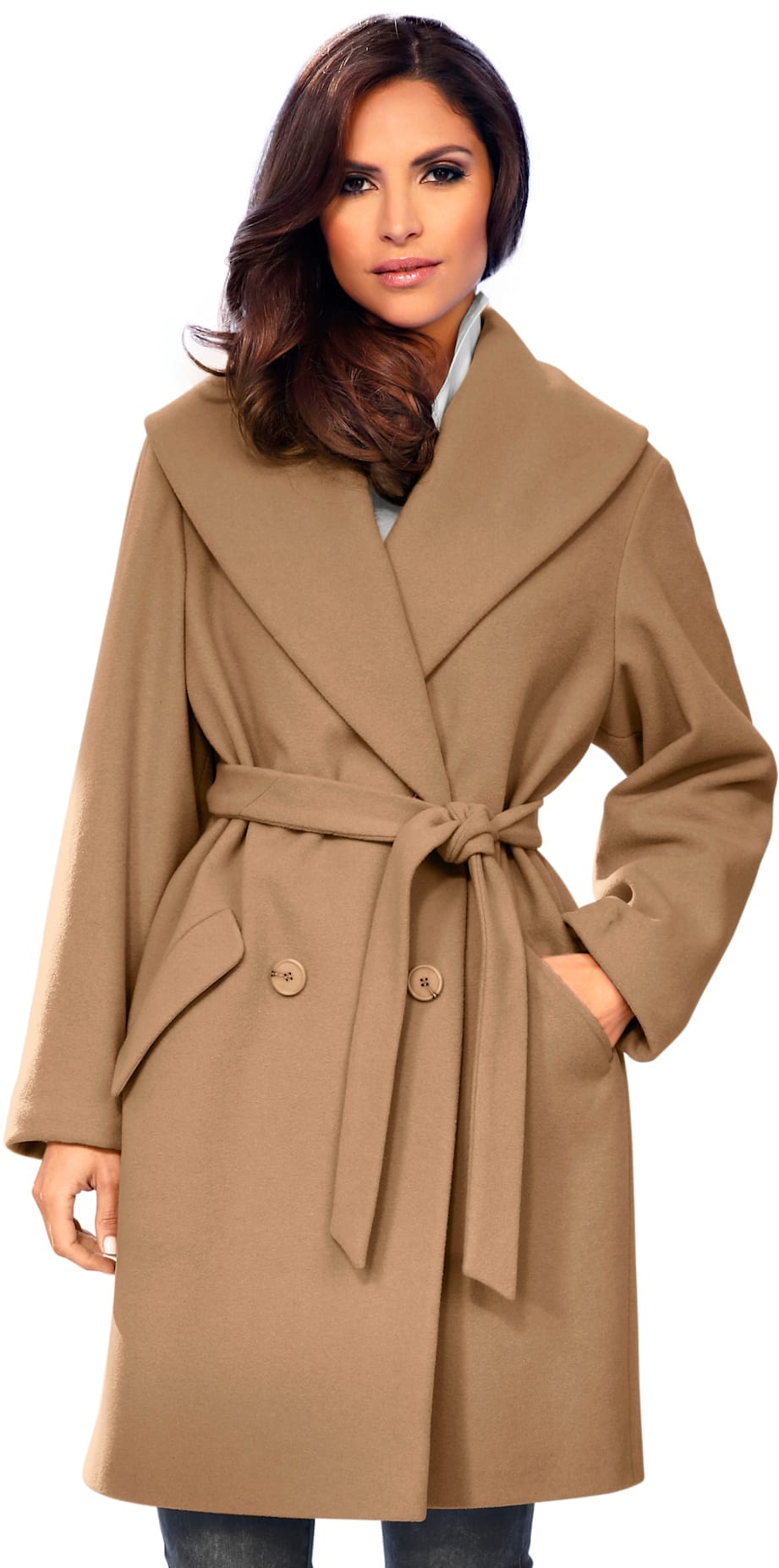 heine Wolljacke, ohne Kapuze
