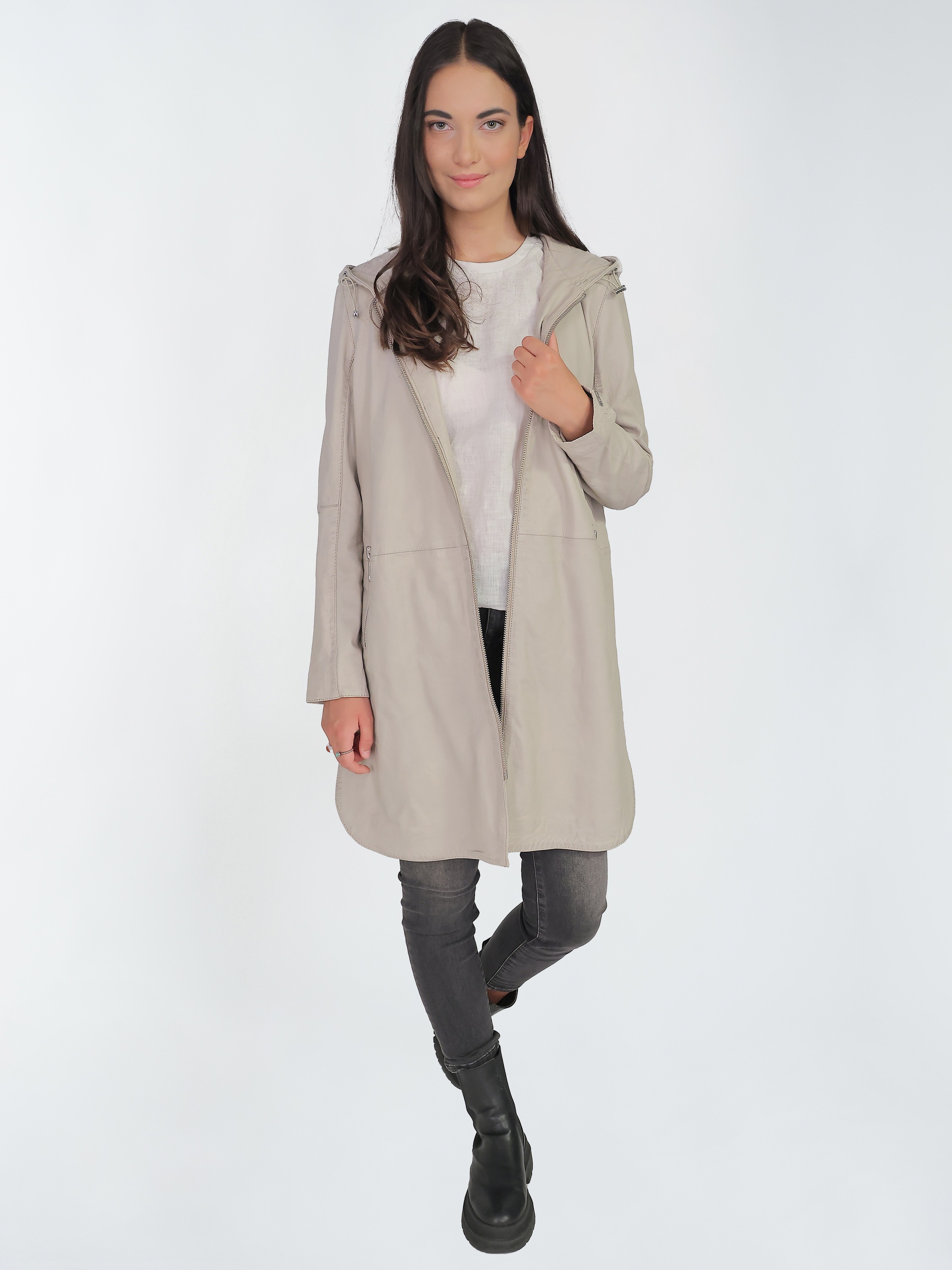Maze Lederjacke »Ledermantel 4202198«