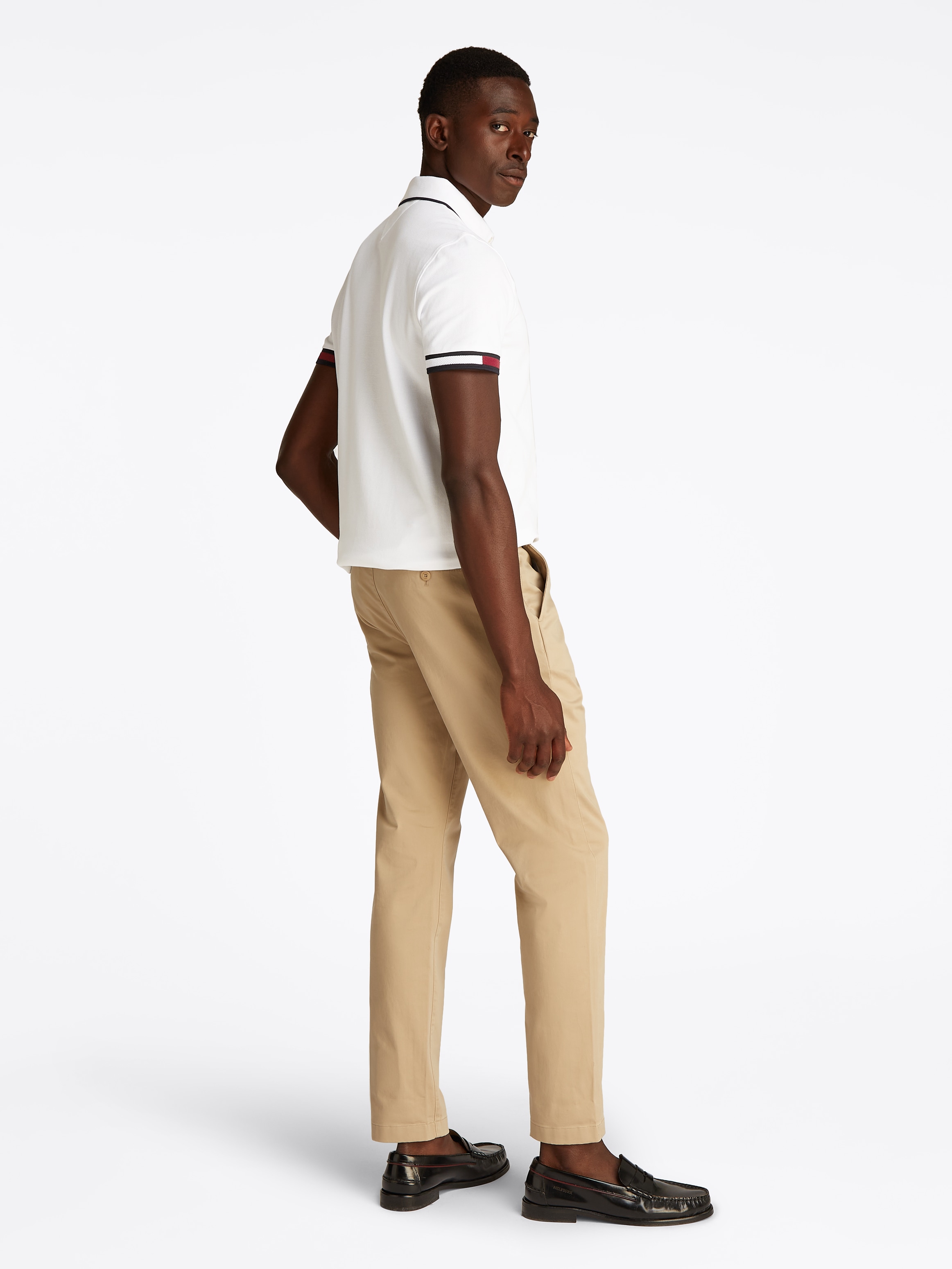 Tommy Hilfiger Poloshirt »FLAG CUFF SLIM FIT POLO«