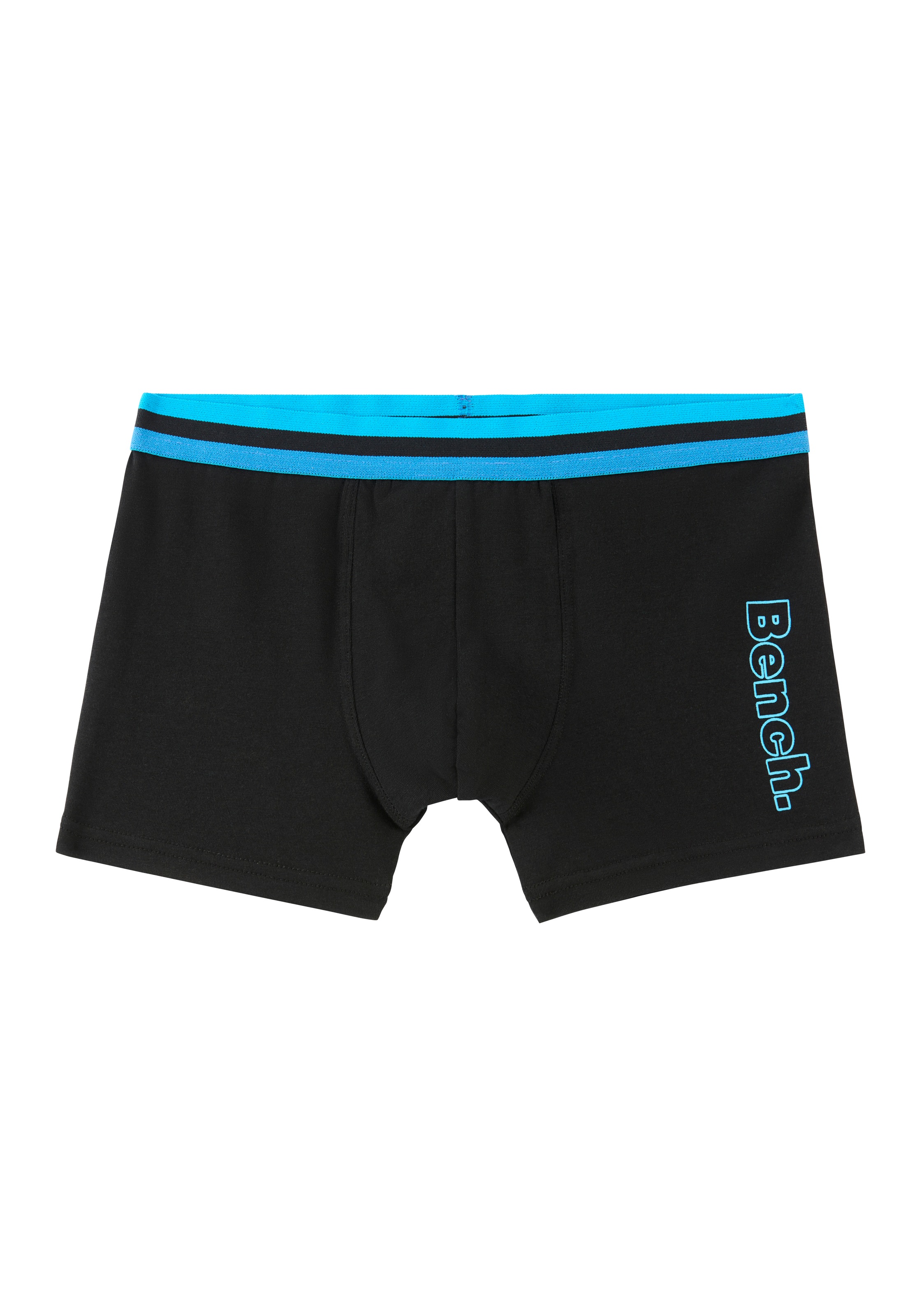 Bench. Boxer »Boxershorts für Jungen« Packung, 5 Stk. mit Logo Druck am Bein
