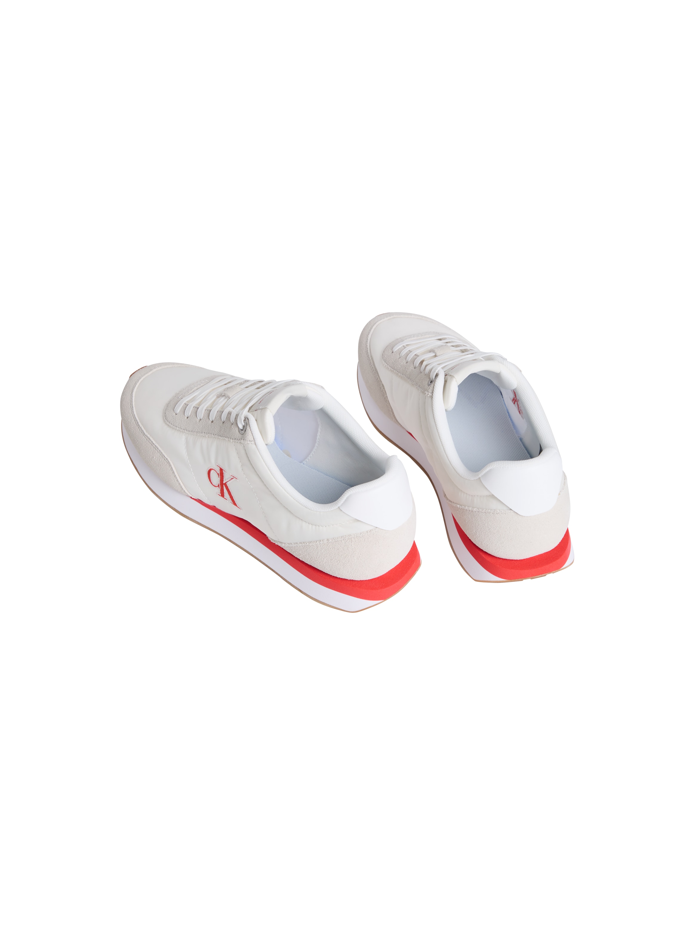 Calvin Klein Jeans Sneaker »RETRO RUNNER ESS MIX MAT«  Freizeitschuh, Halbschuh, Schnürschuh mit Logo-Emblem