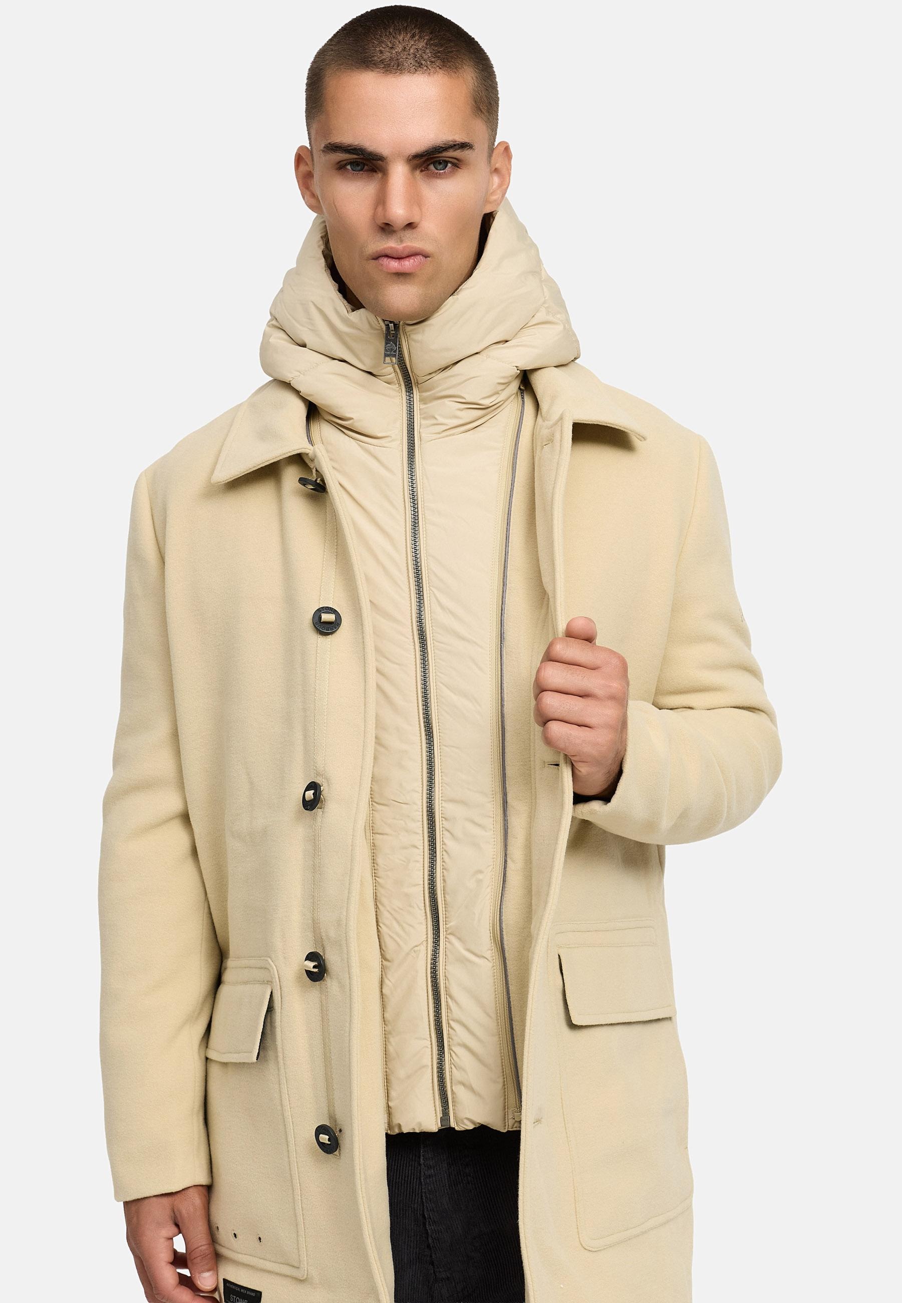 Stone Harbour Trenchcoat »Wollmantel Thiagoo XX«