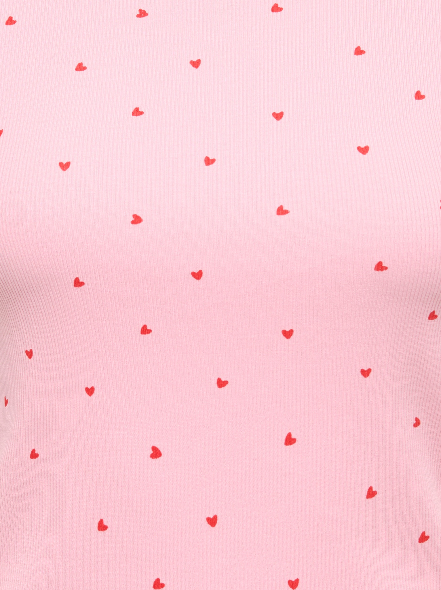 ONLY Kurzarmshirt »ONLFENJA LIFE SS AOP TOP JRS NOOS« Baumwollmischung, Cropped Fit, Rundhals